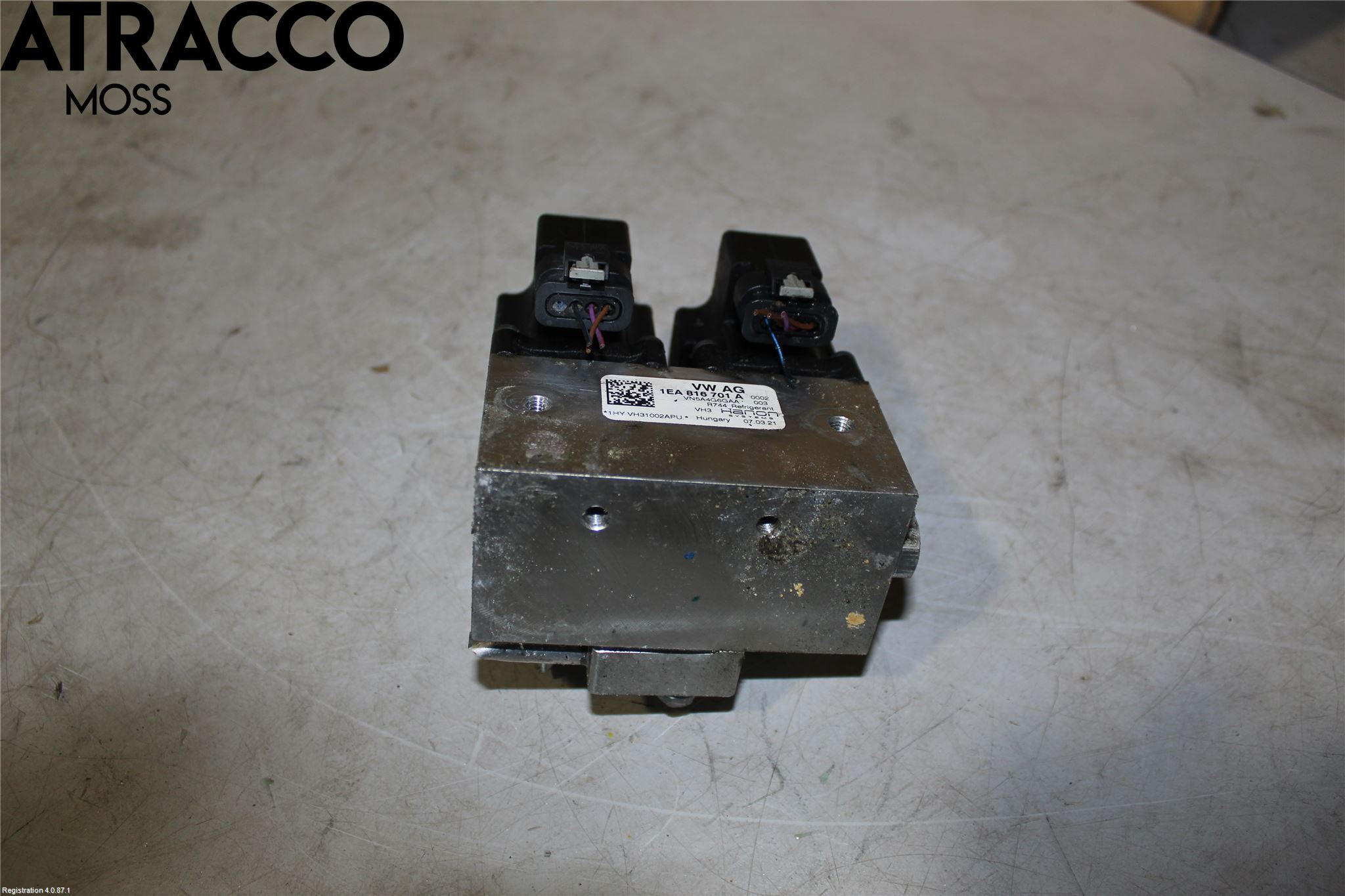 Skoda ENYAQ iV 21- Varme Ac Ekspansjonsventil