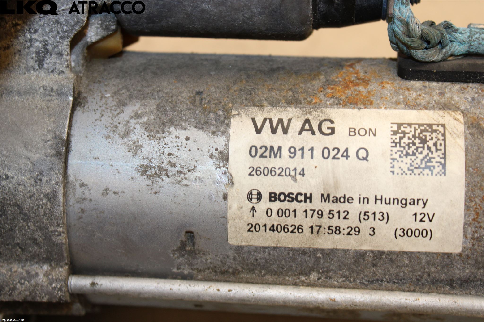 Volkswagen VW POLO 10-17 Startmotor