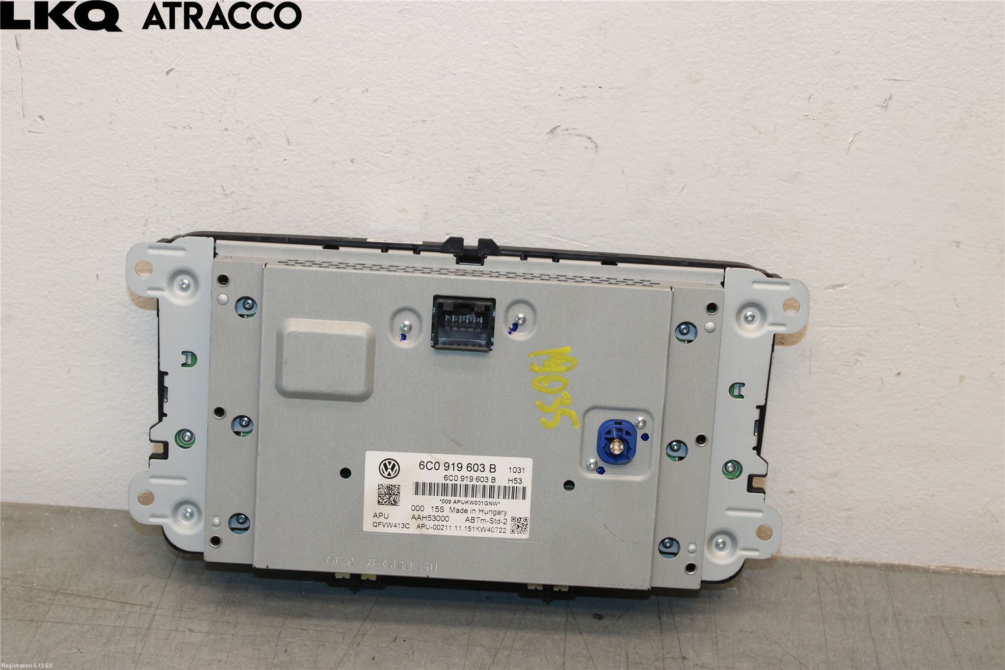 Volkswagen VW POLO 10-17 Multifunktionsdisplay