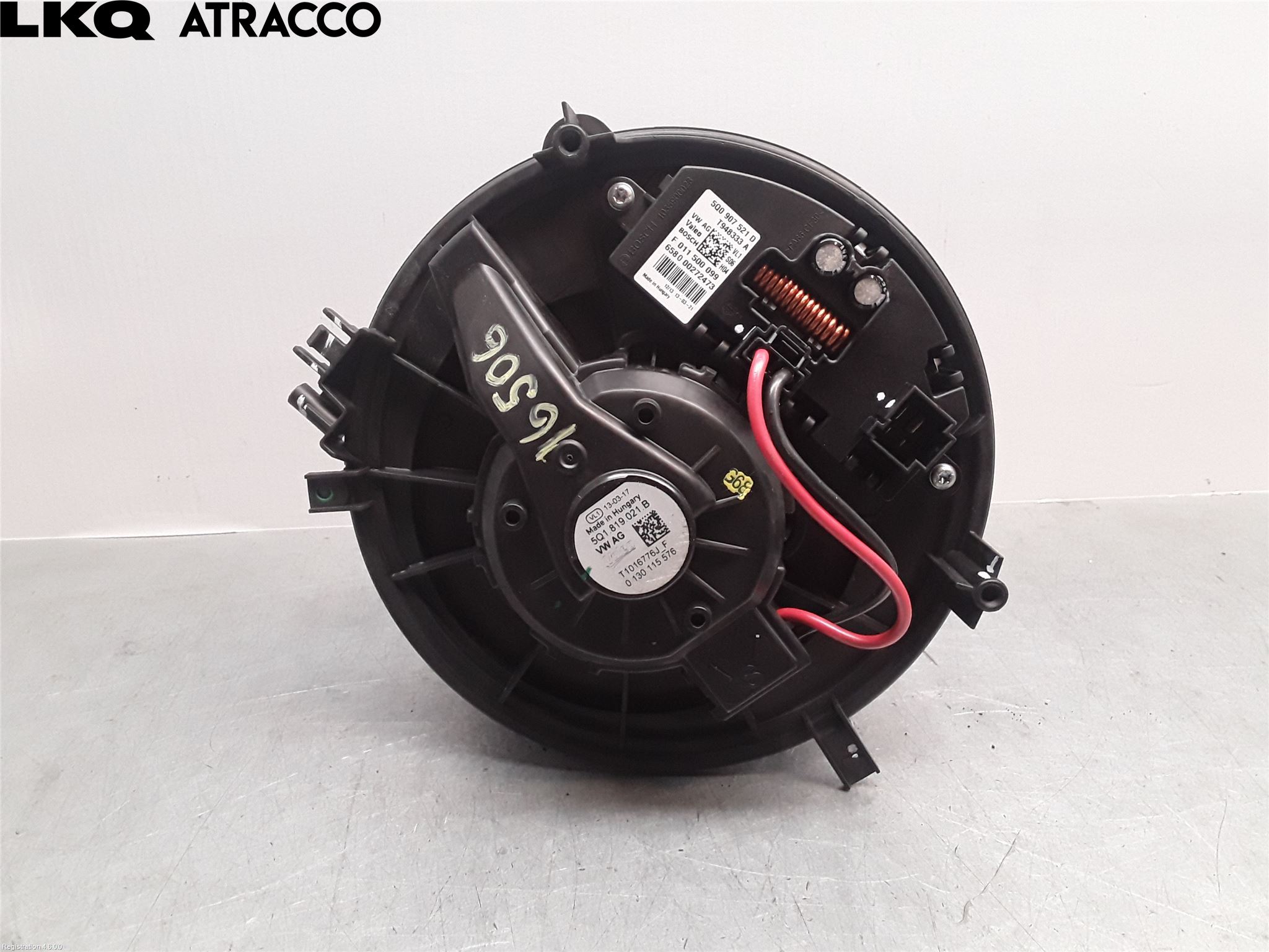 Volkswagen VW GOLF / E-GOLF VII 13-20 Varmeapparat Viftemotor