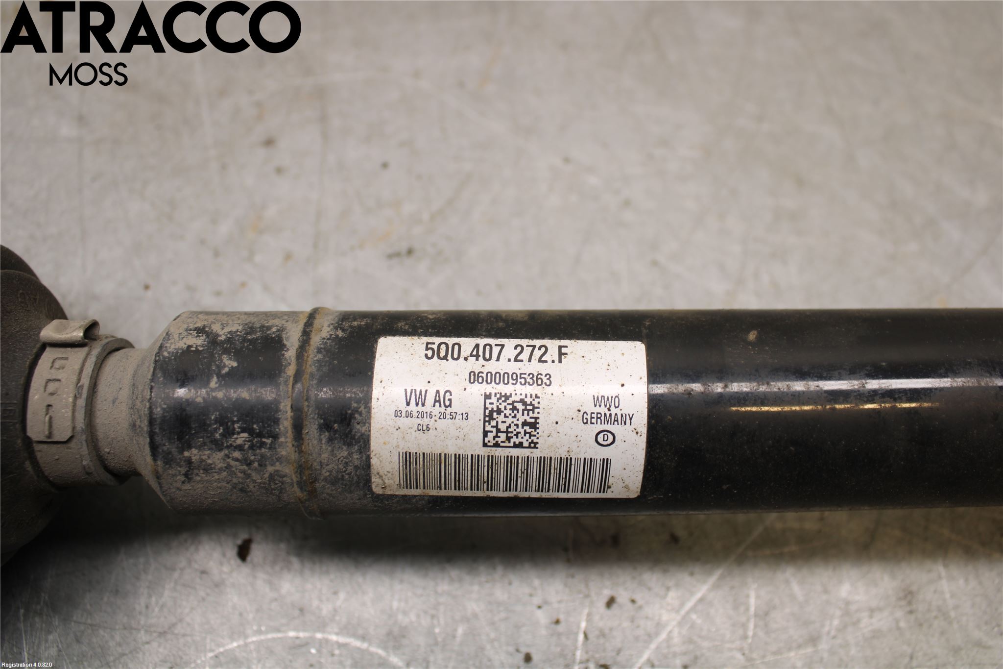 Volkswagen VW GOLF / E-GOLF VII 13-20 Drivaksel Foran Kompl Høyre