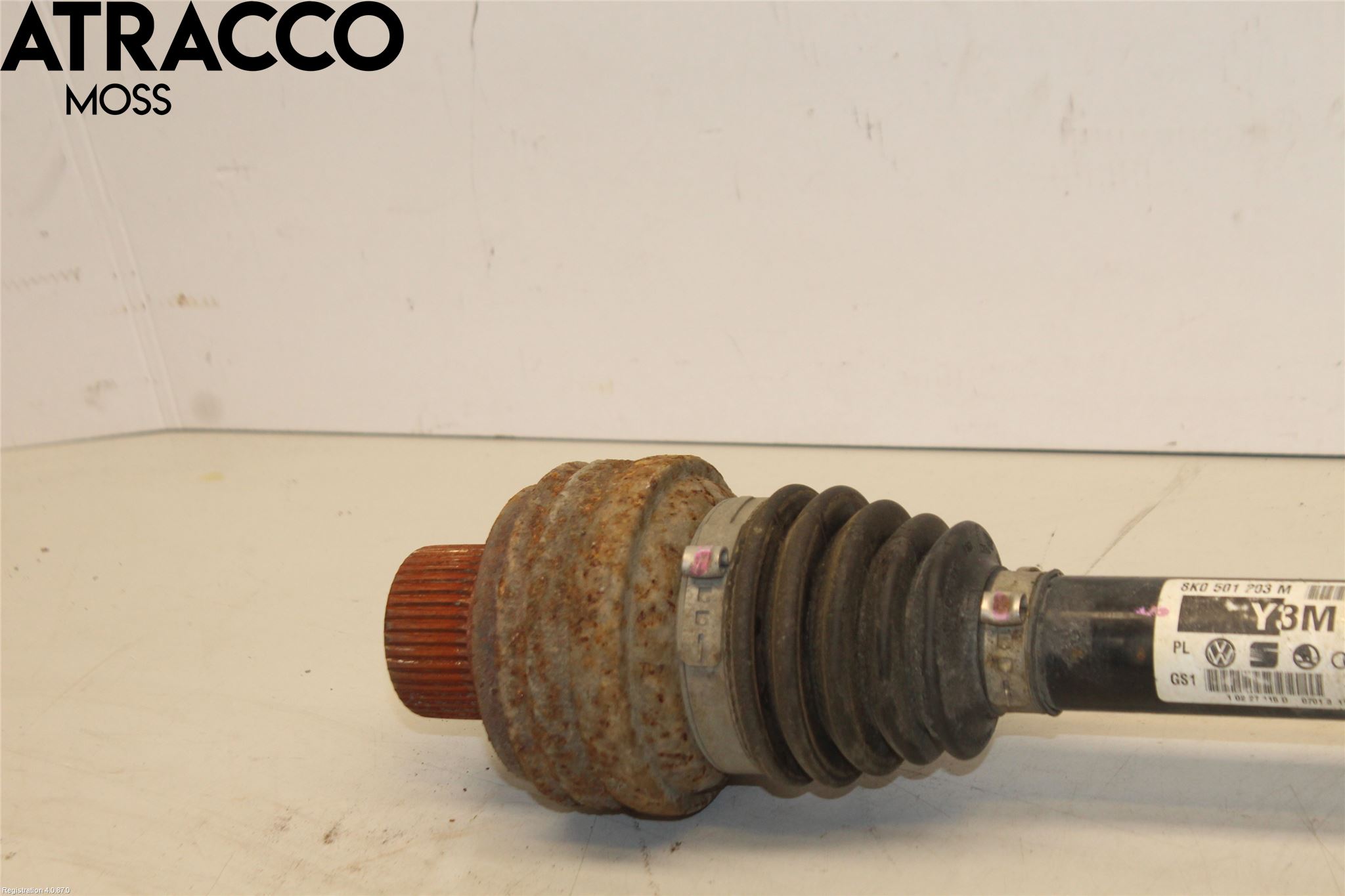 Audi A4 ALLROAD 09-16 Drivaksel Bak Kompl Høyre