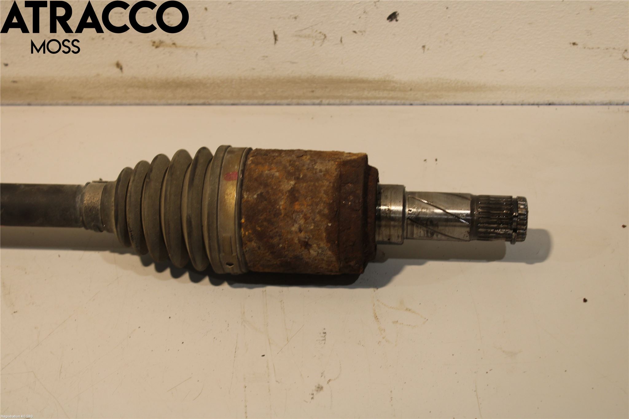 Volvo XC60 09-13 Drivaksel Bak Kompl Venstre