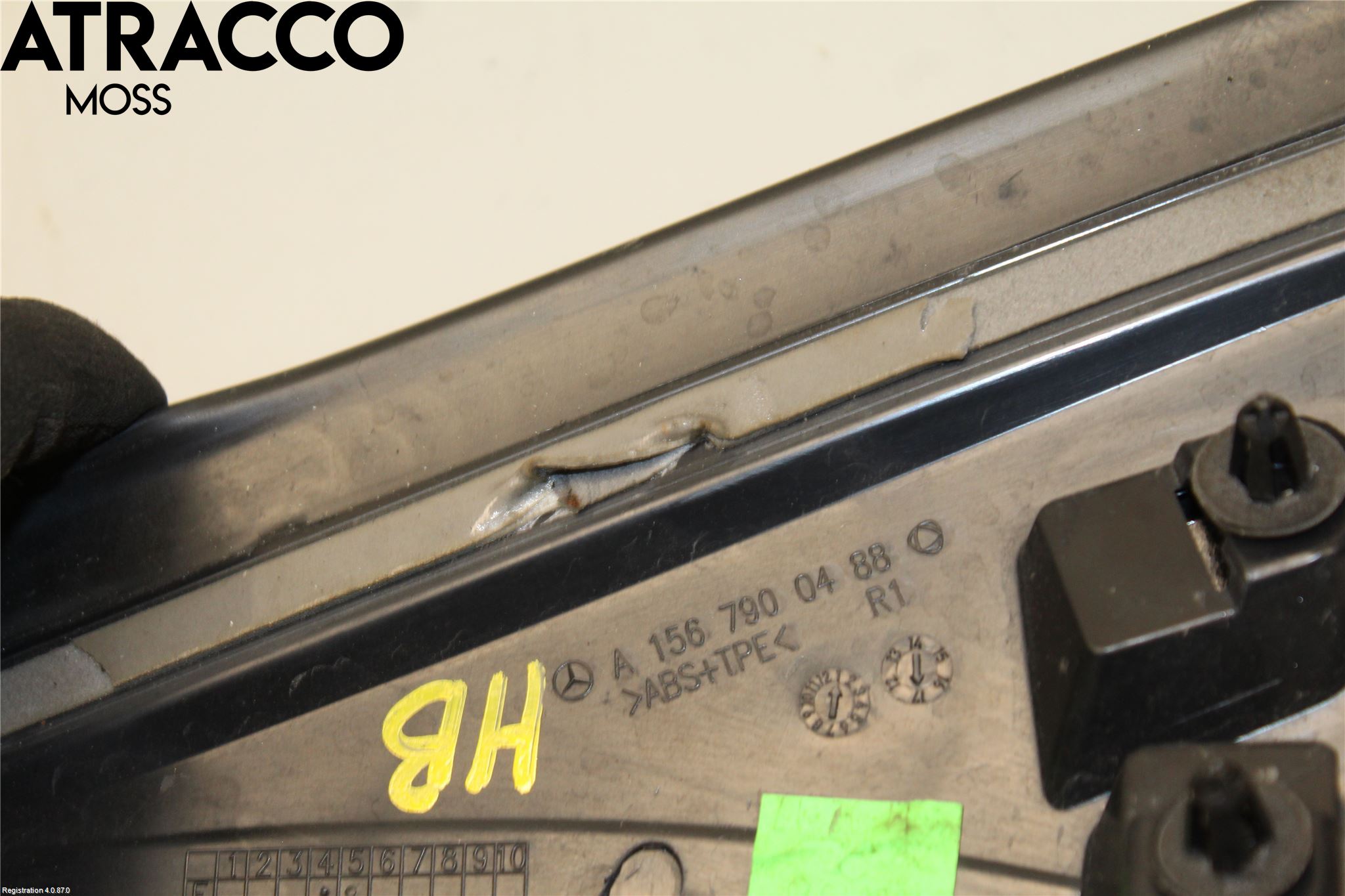 Mercedes-Benz MB GLA-KLASS (X156) 13-20 Spoiler Bakluke