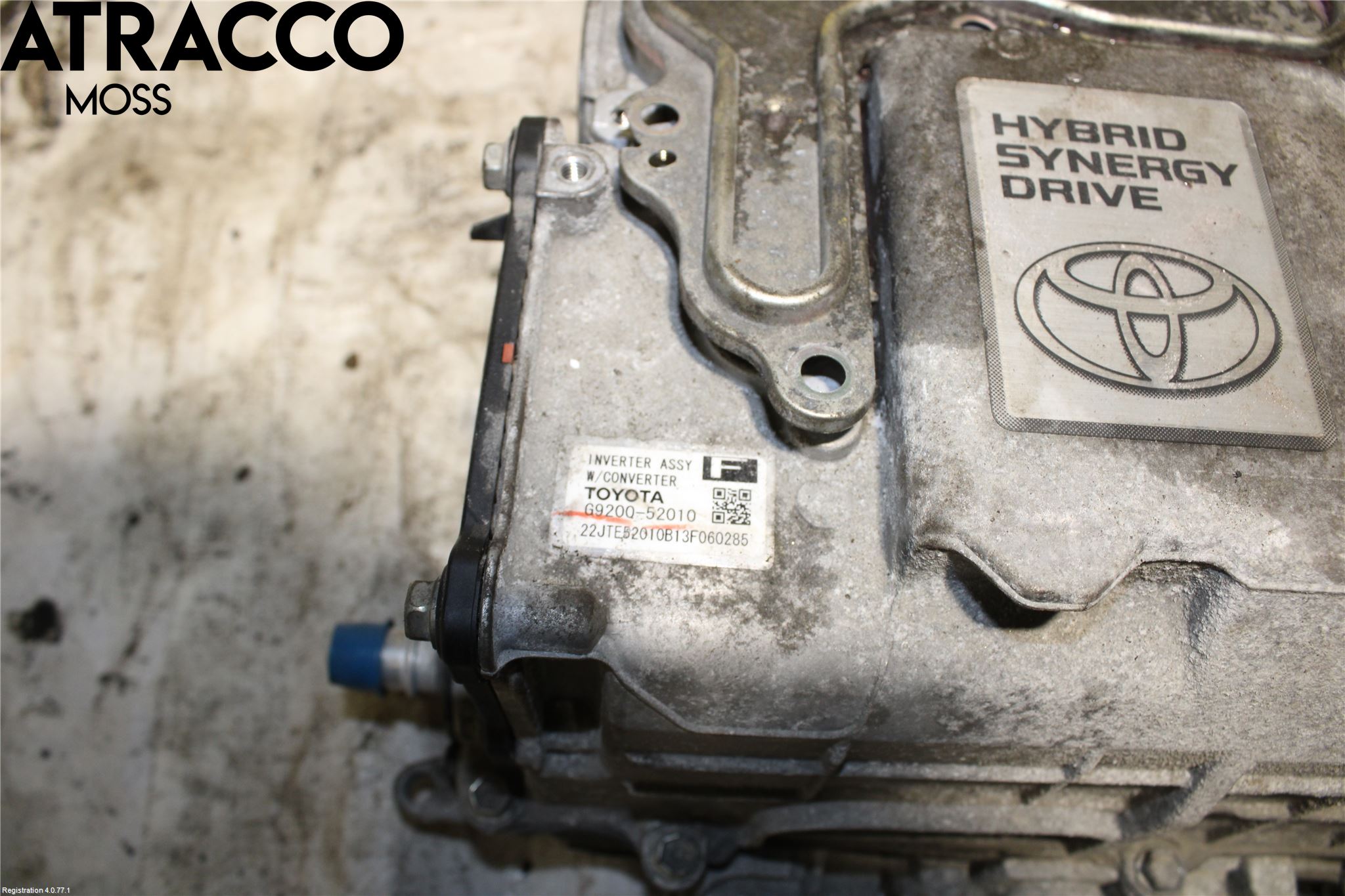 Toyota YARIS XP130 12-14 Inverter Hybrid