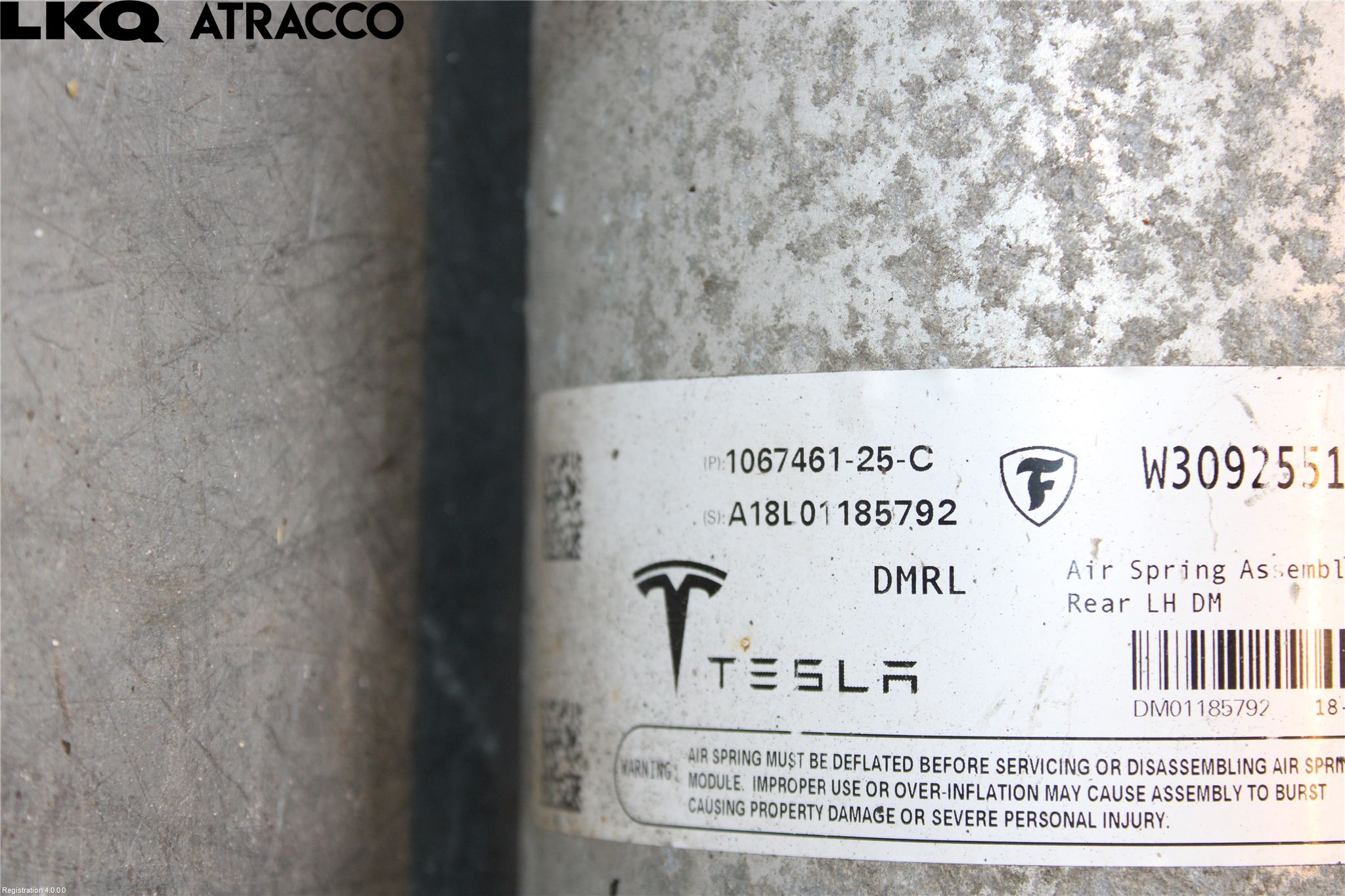 Tesla MODEL S 13- Støtdemper Bak