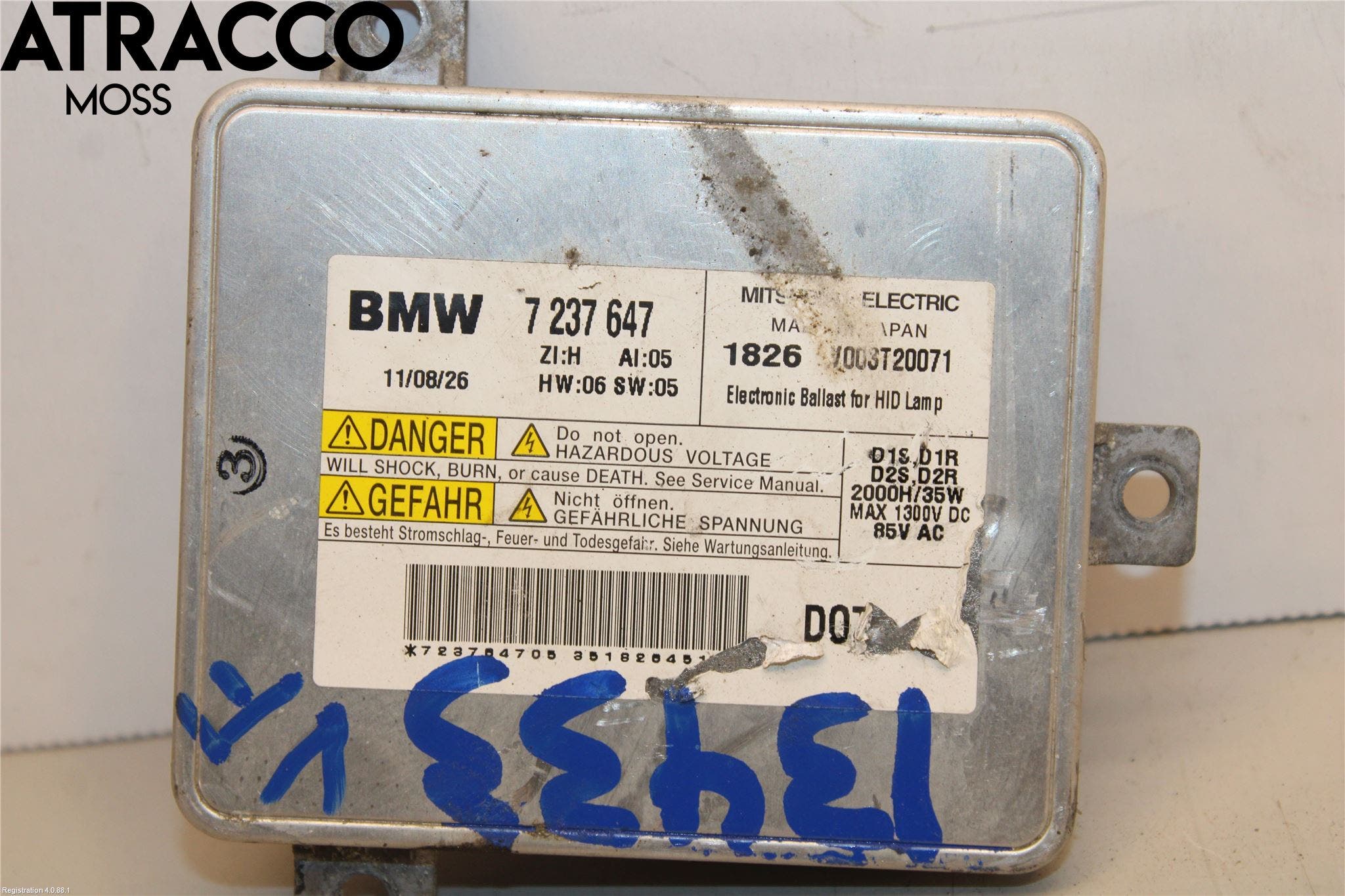 BMW 5 F10/F11/F18 09-17 Styreenhet Xenon