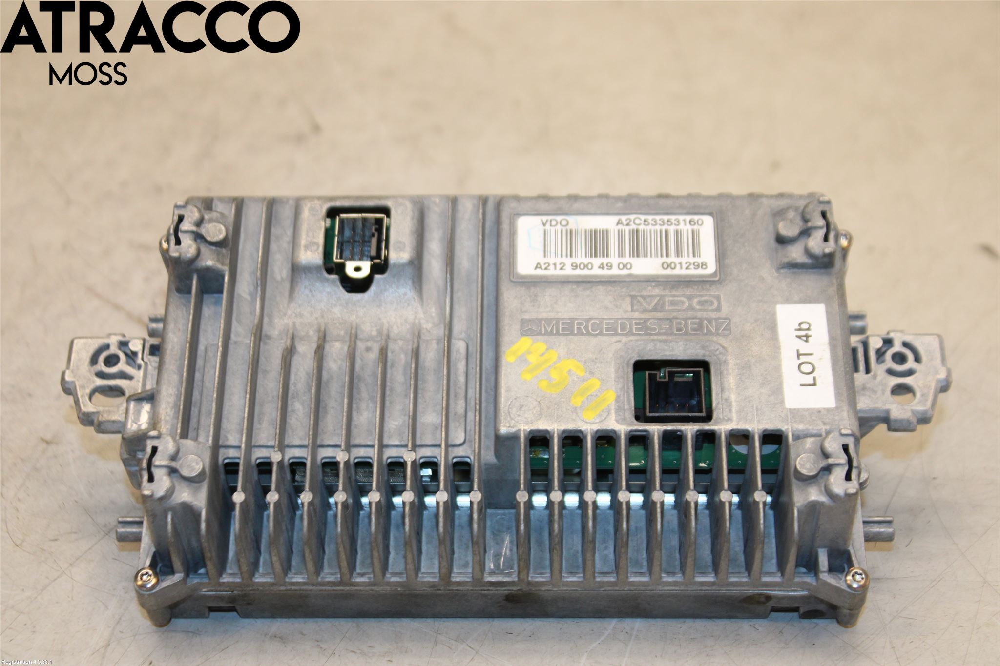 Mercedes-Benz MB E-KLASS (W212) 09-16 Multifunktionsdisplay