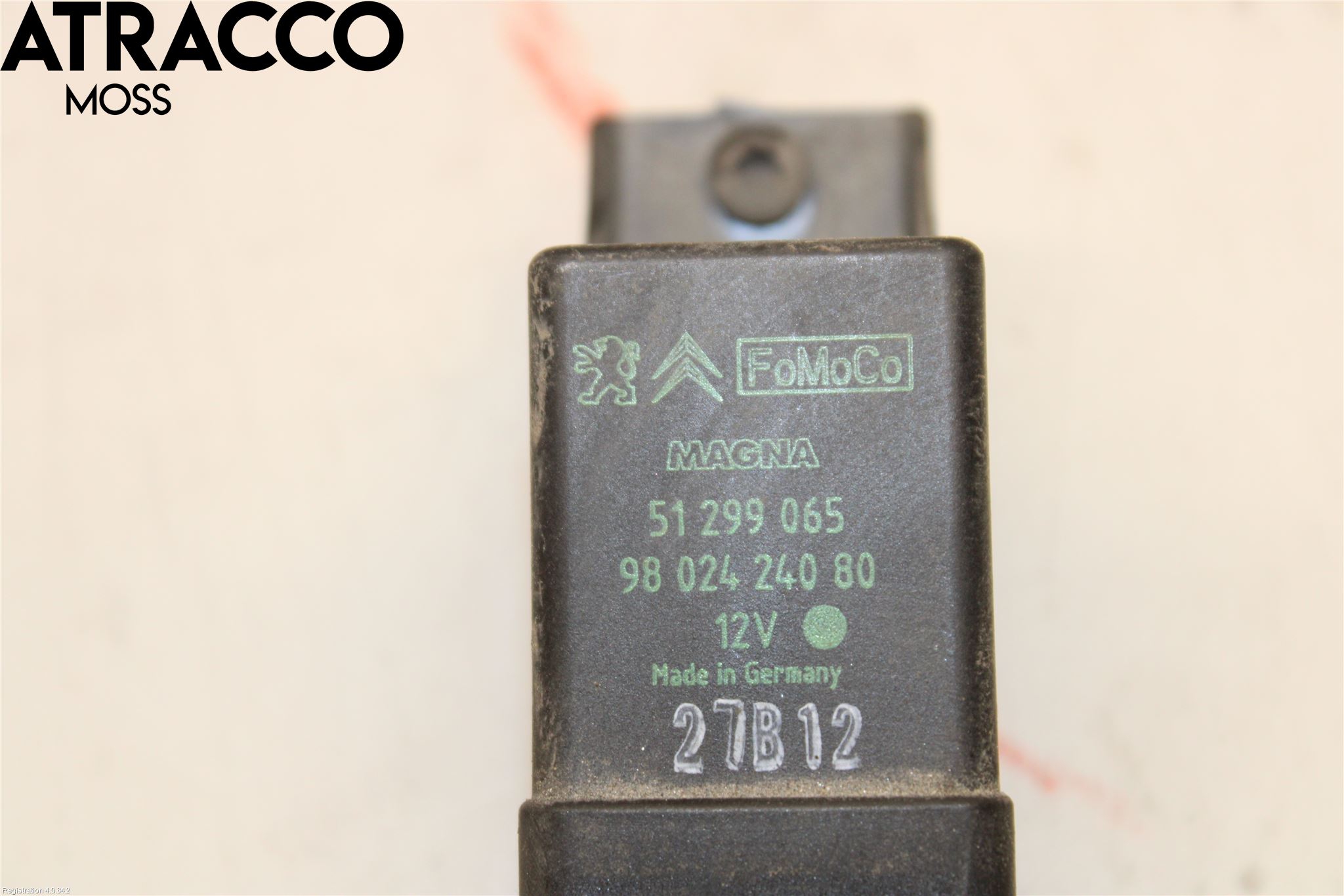 Peugeot 508 11-18 Rele Gløding Diesel