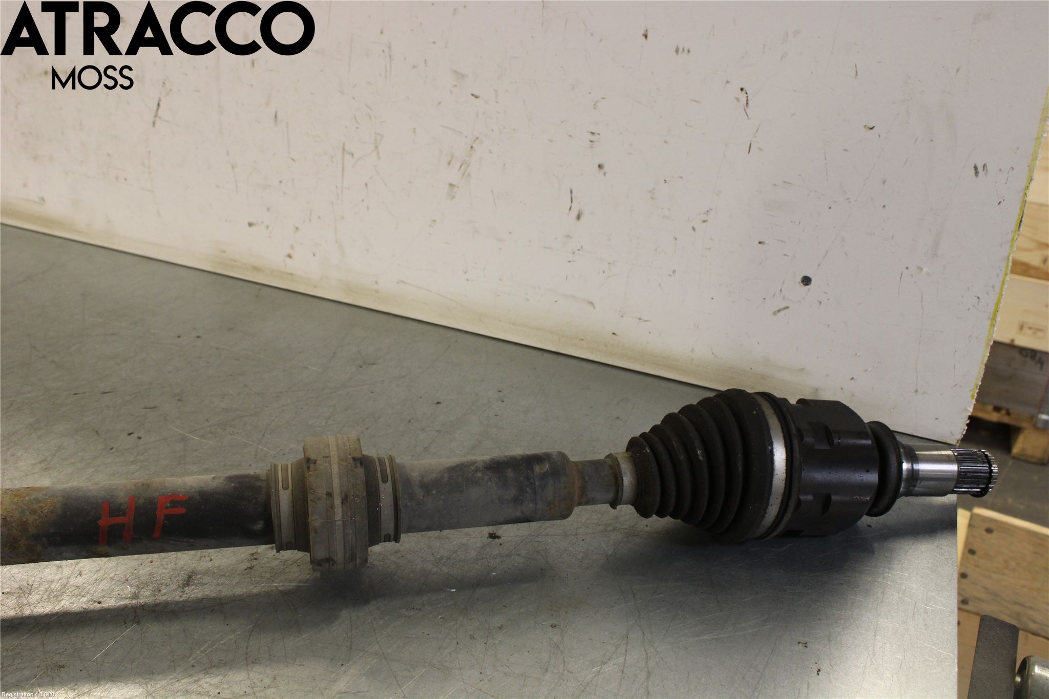 Toyota AURIS 10-12 Drivaksel Foran Kompl Høyre