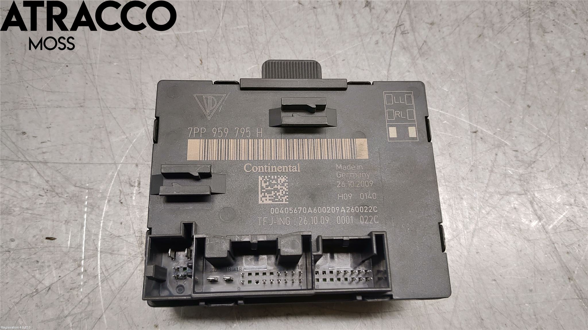 Porsche PANAMERA 09- Styreenhet Dør