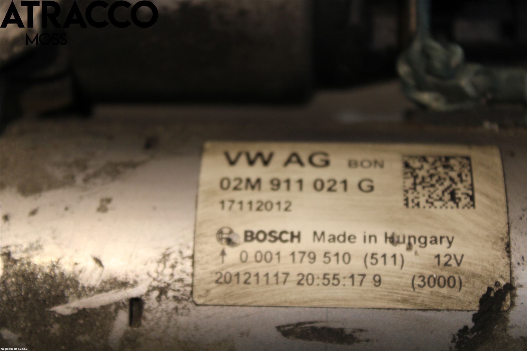 Volkswagen VW UP! / E-UP! Startmotor