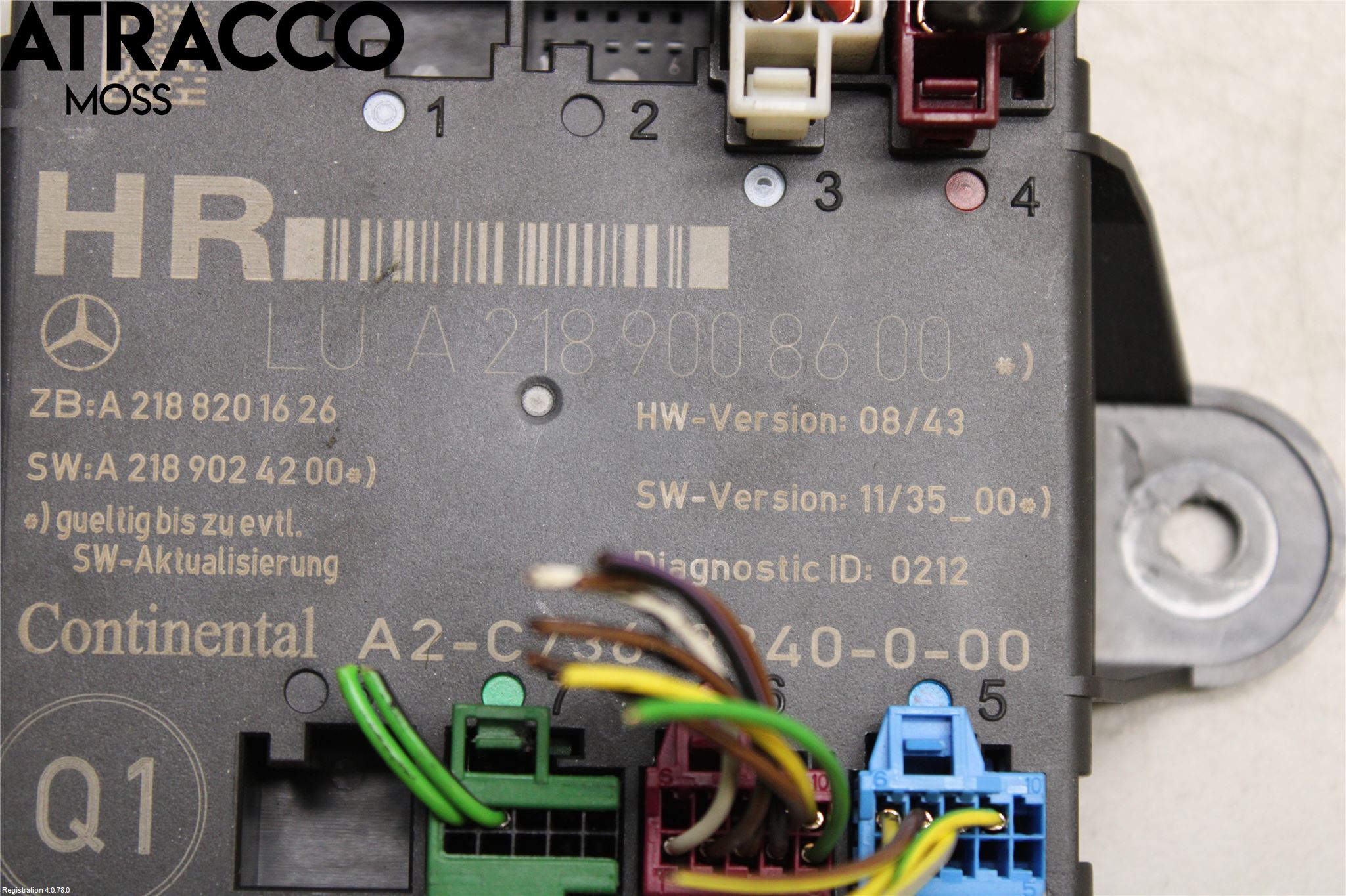 Mercedes-Benz MB E-KLASS (W212) 09-16 Styreenhet Dør