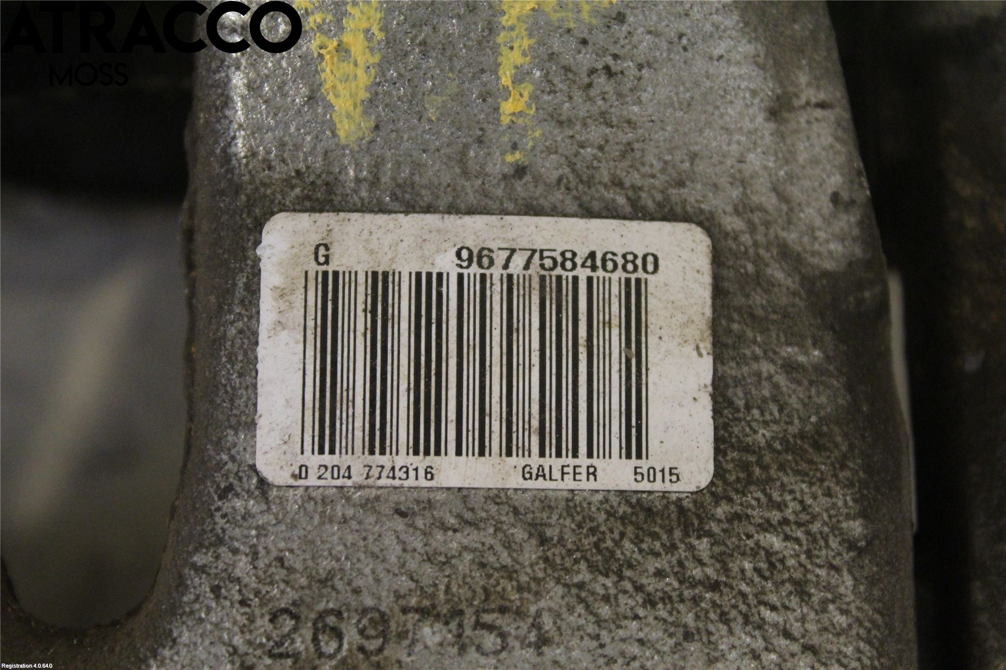 Peugeot 2008 13-20 Bremsecaliper Foran Venstre