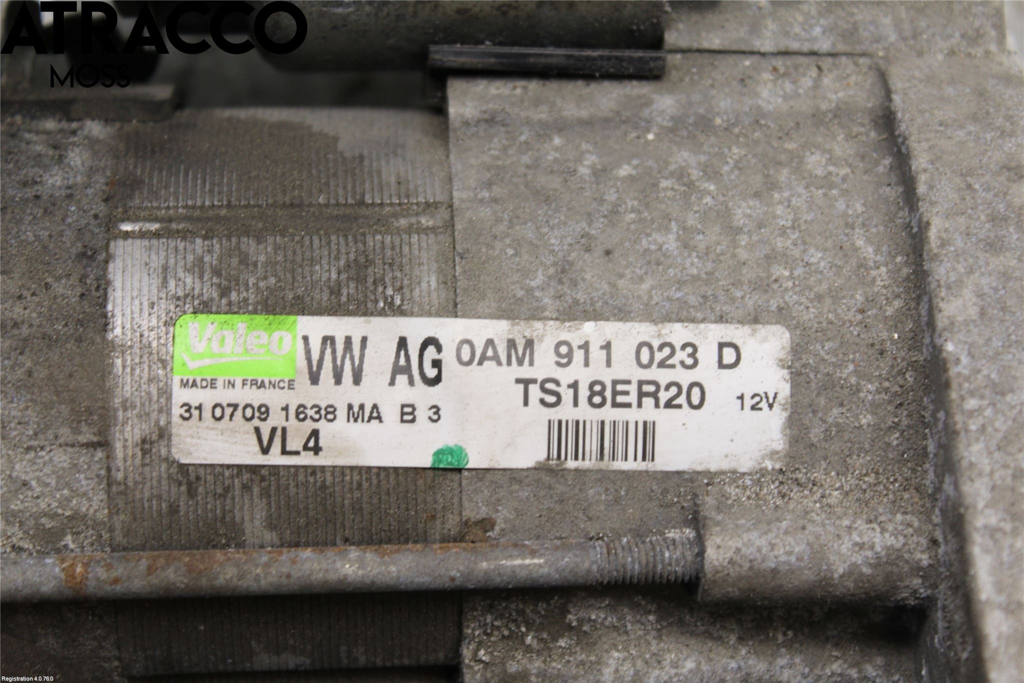 Volkswagen VW GOLF PLUS/CROSS GOLF 04-14 Startmotor Diesel