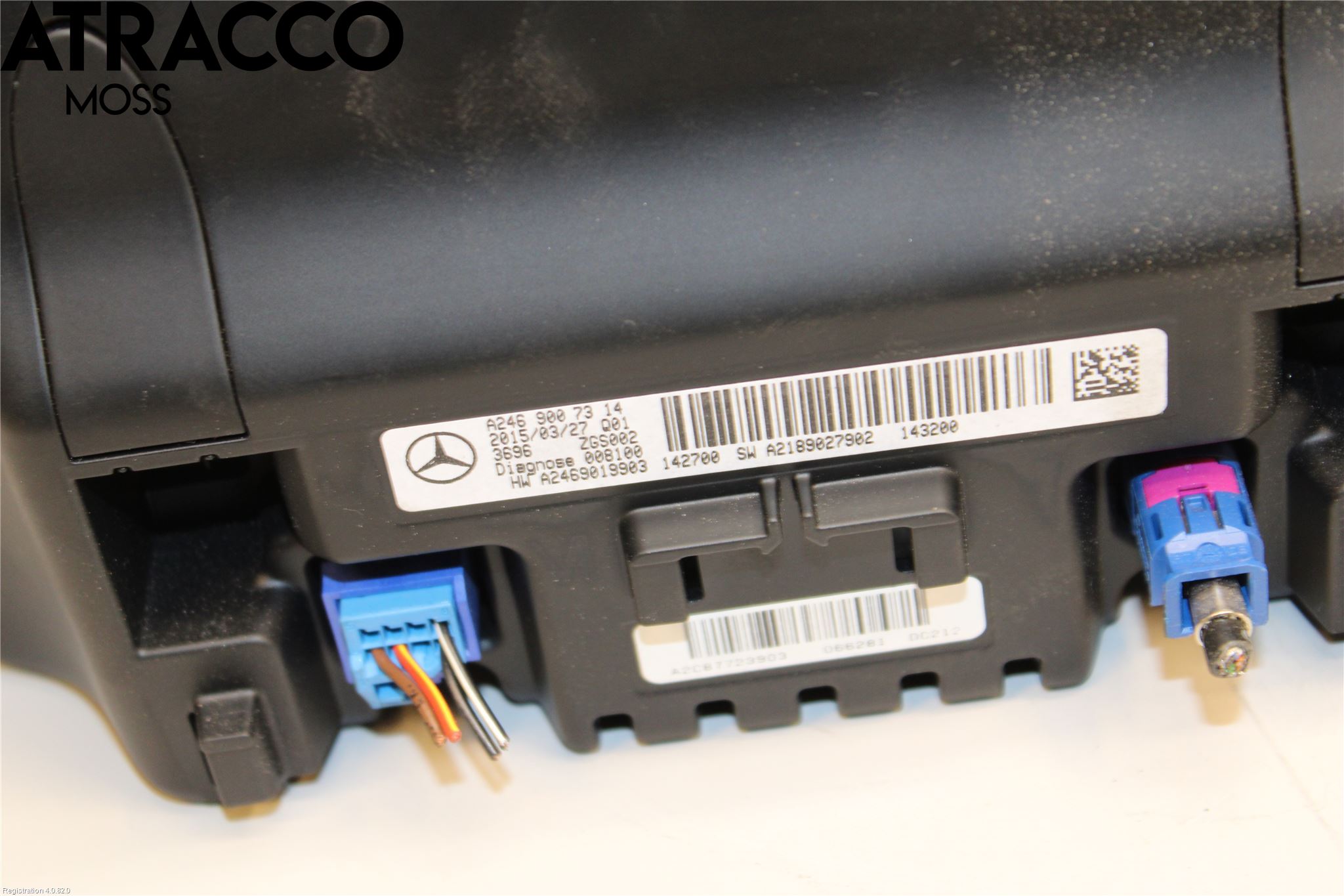 Mercedes-Benz MB B-KLASS (W246/W242) 12-19 Multifunktionsdisplay