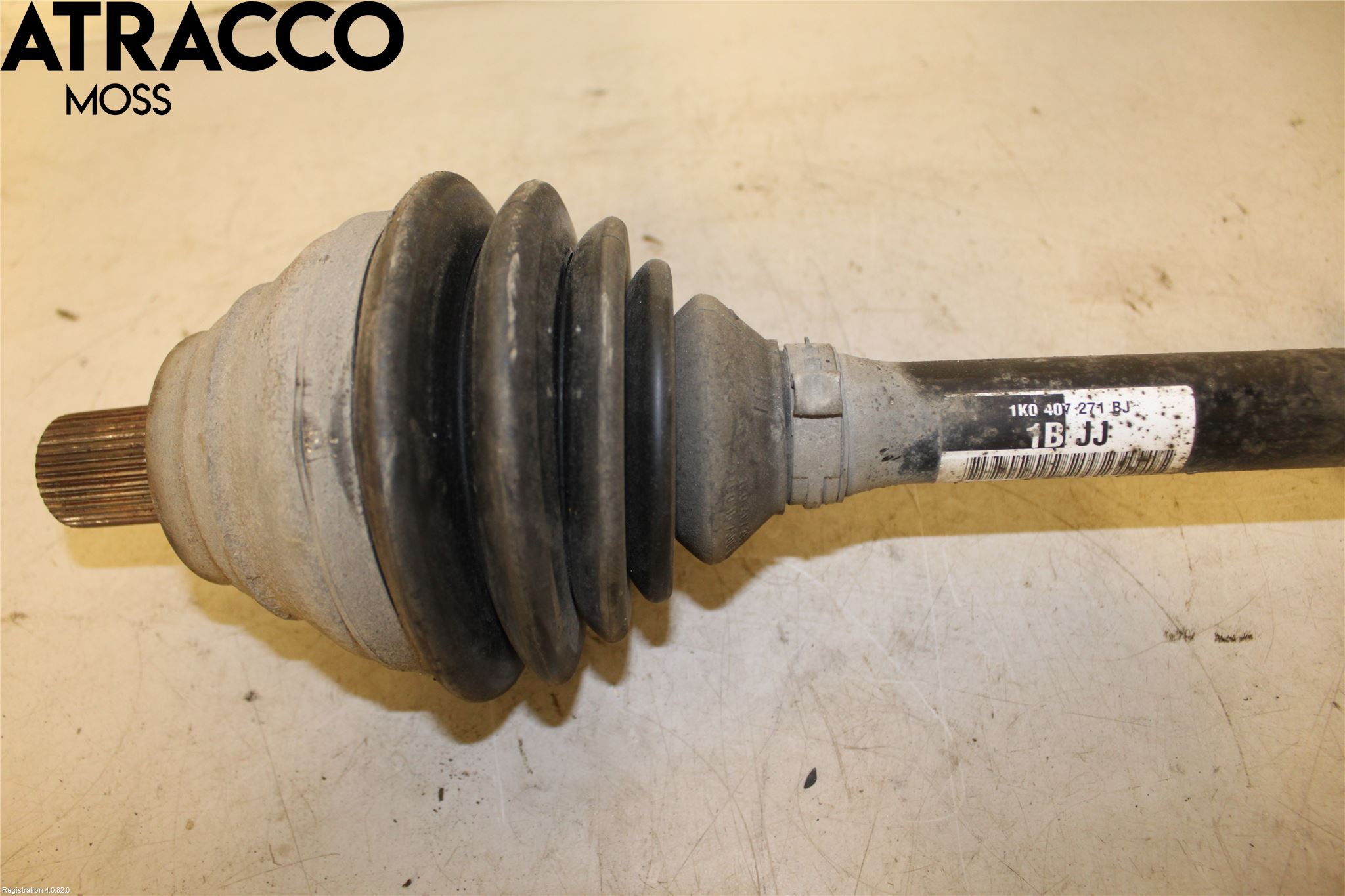 Skoda OCTAVIA (1Z) 05-13 Drivaksel Foran Kompl Venstre