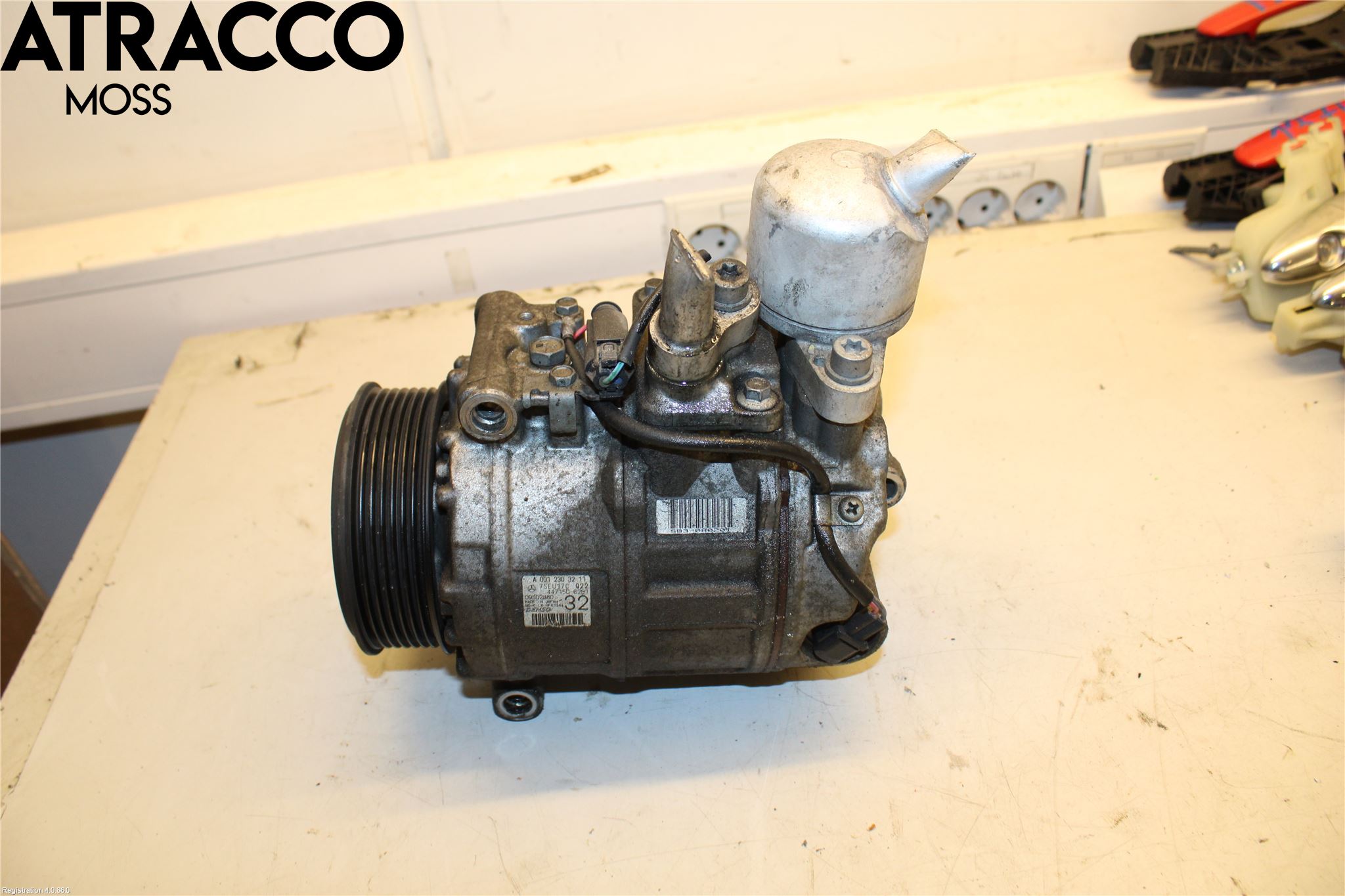 Mercedes-Benz MB SPRINTER (W906) 06-18 Varme Ac Kompressor