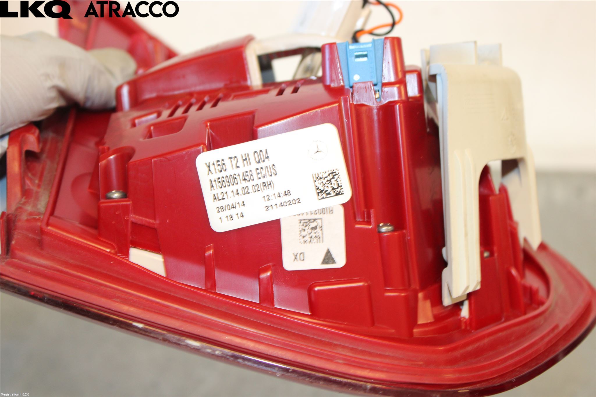 Mercedes-Benz MB GLA-KLASS (X156) 13-20 Baklykt Høyre  På Luke(Indre)