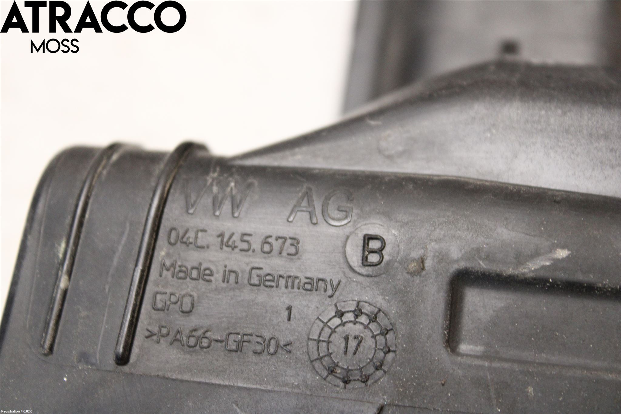 Volkswagen VW GOLF / E-GOLF VII 13-20 Intercooler Rør-Slange