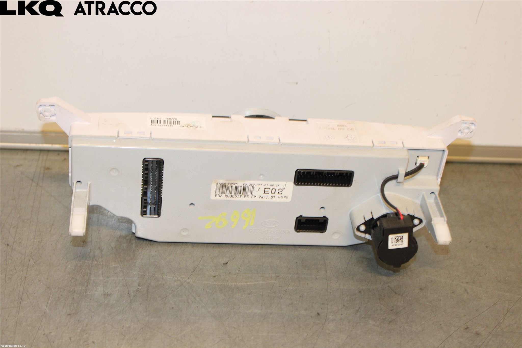 Kia SOUL 09- Varme Ac Betjening-Display