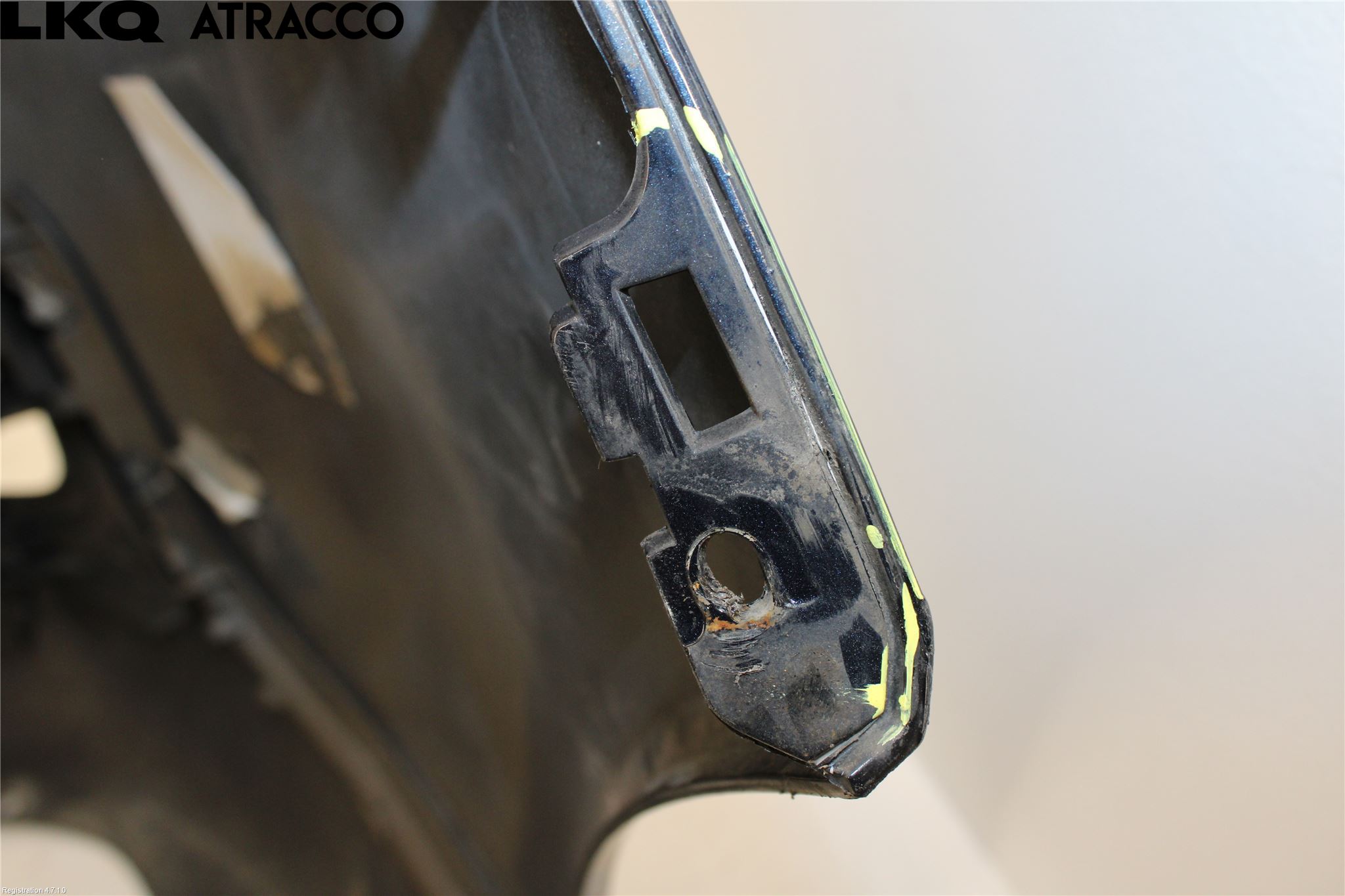 Peugeot 3008 09-16 Støtfanger Bak