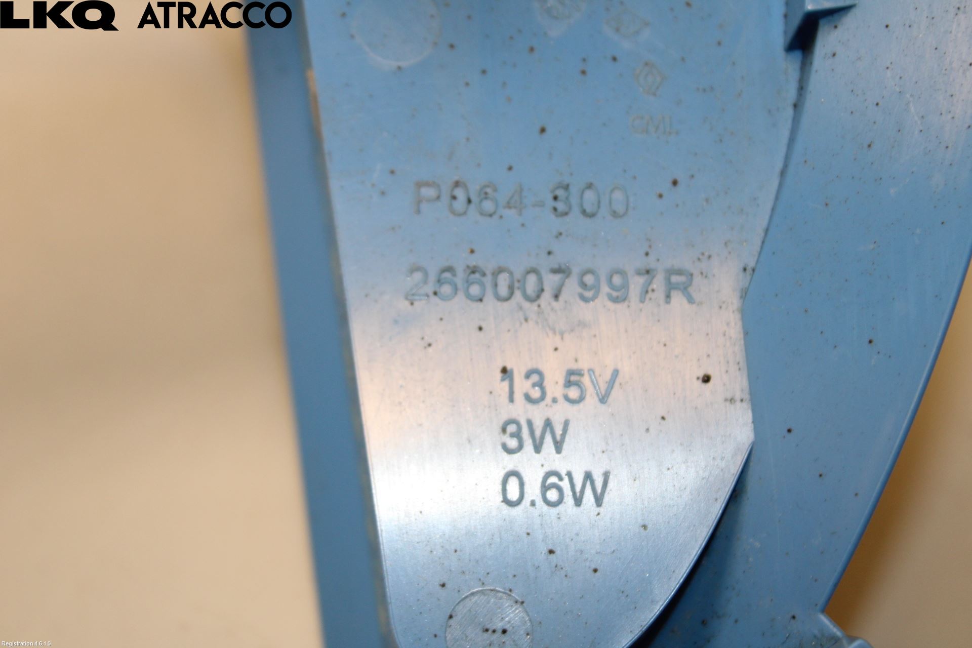 Renault ZOE/E-TECH 13- Parklykt Foran Høyre