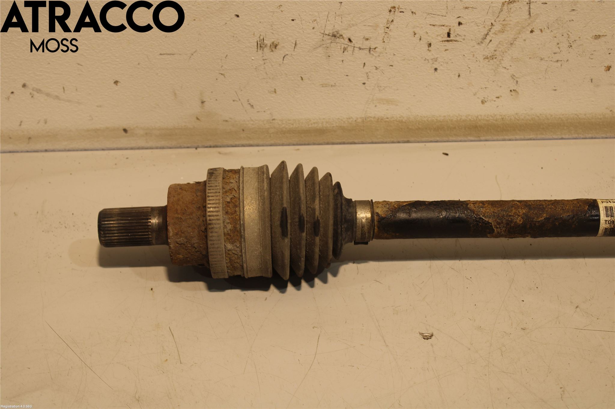 Volvo XC60 09-13 Drivaksel Bak Kompl Venstre