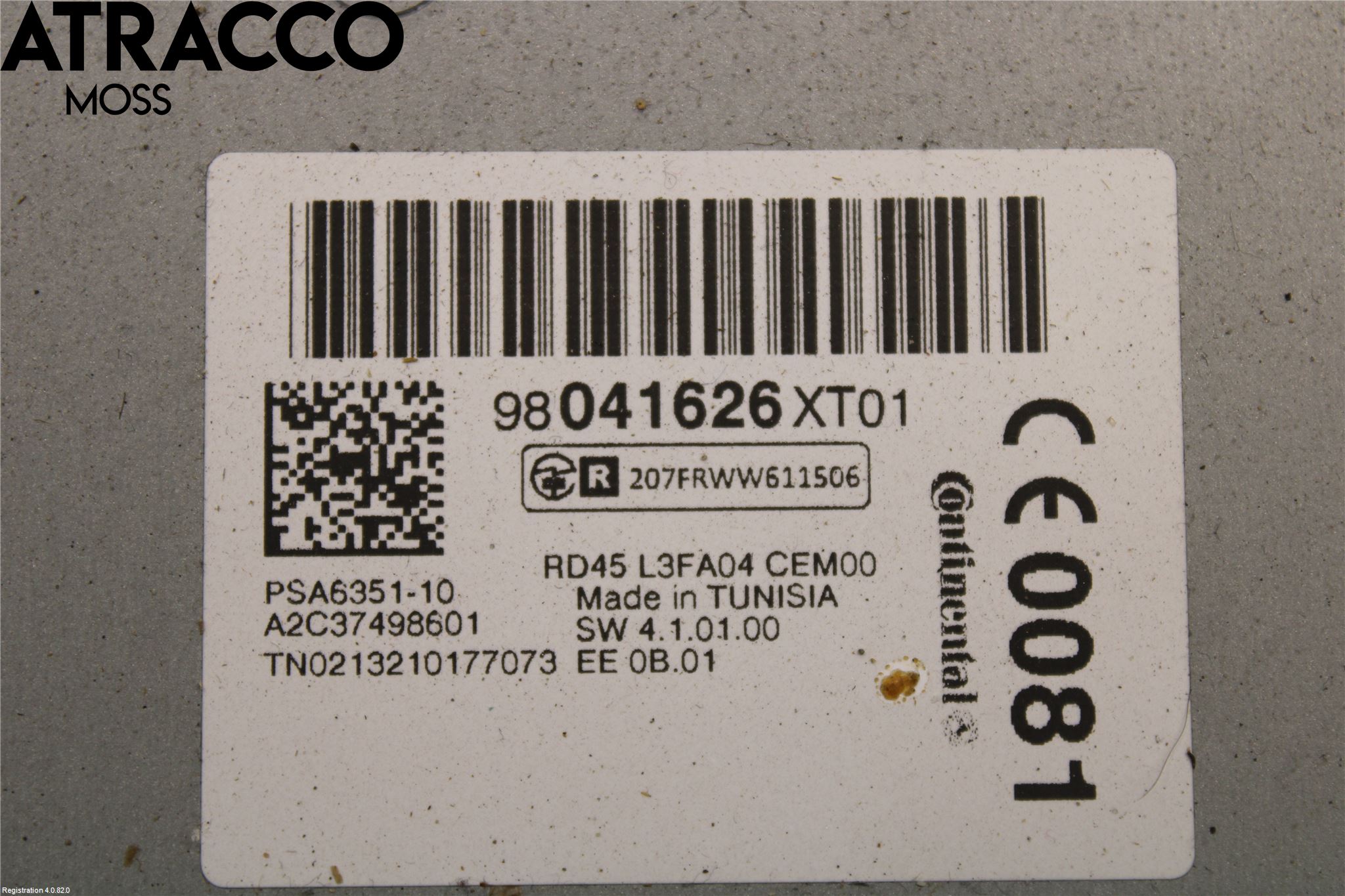 Toyota PROACE I 13-16 Stereo Radio Med Cd