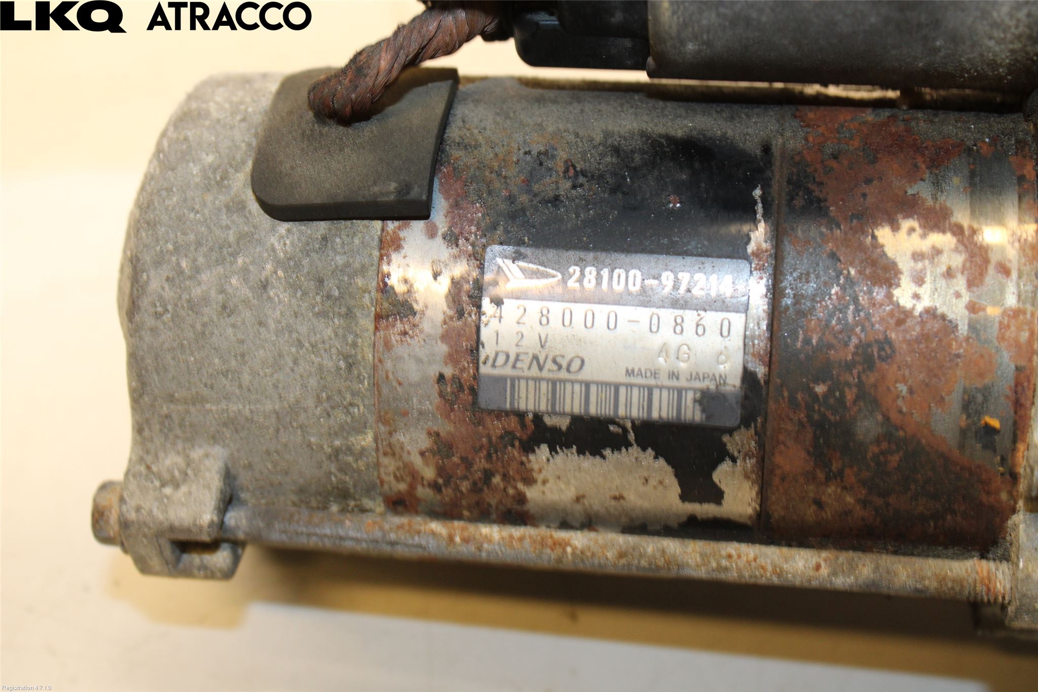 Daihatsu TERIOS Startmotor