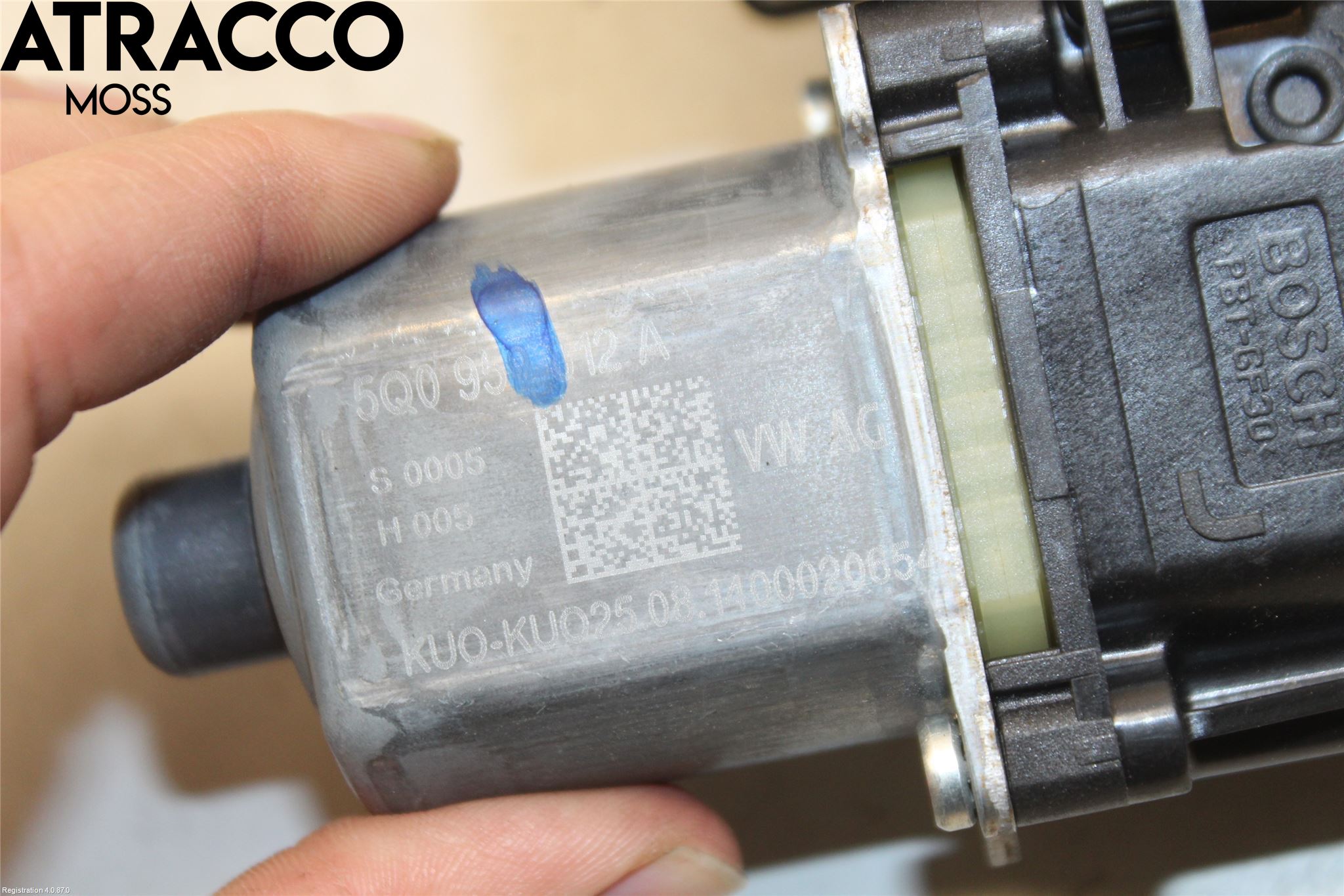 Volkswagen VW GOLF / E-GOLF VII 13-20 Vindusheismotor