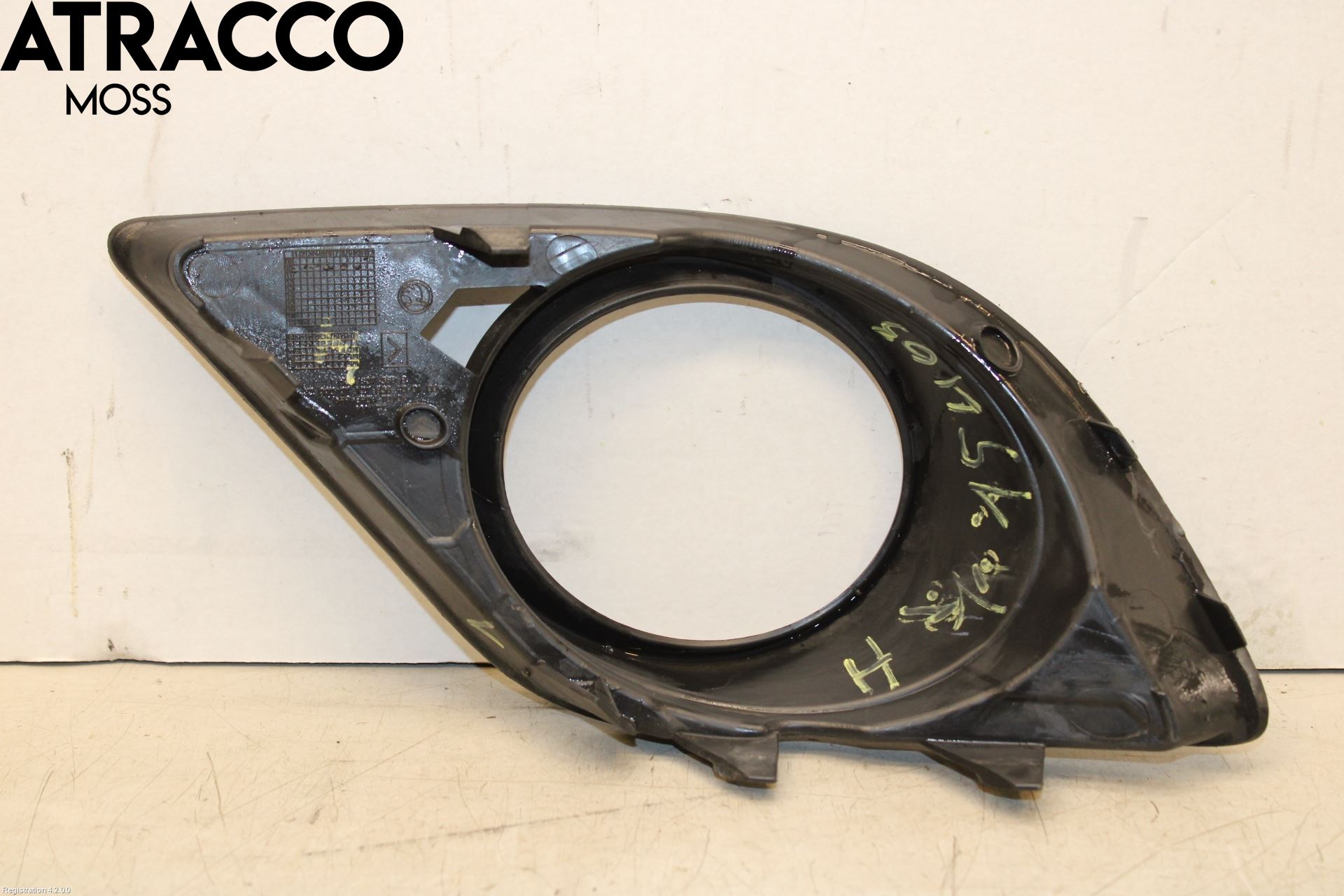 Skoda FABIA 07-14 Frontlykt Kurve-Tåkelys Ramme