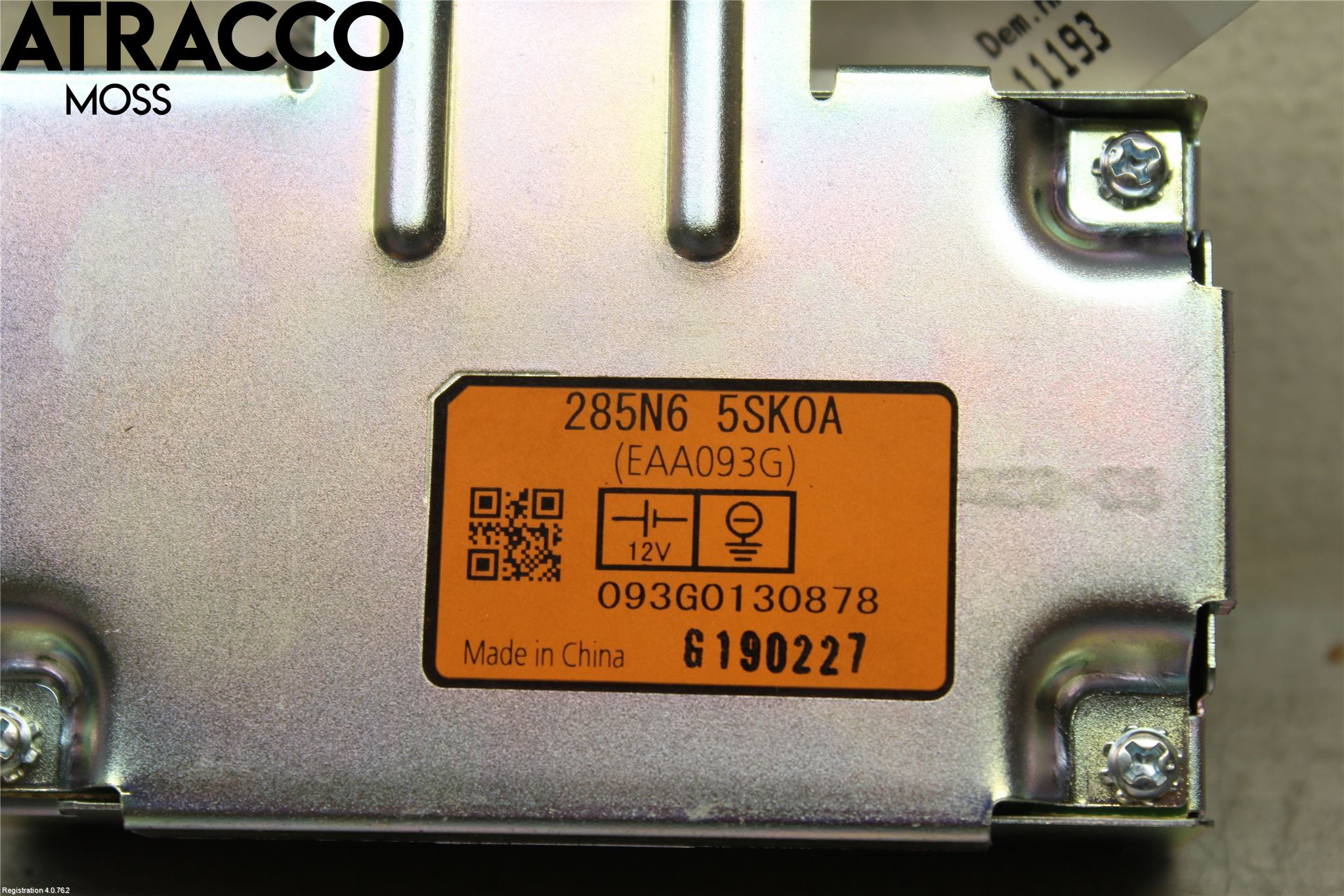 Nissan LEAF 18- Styreenhet Øvrig