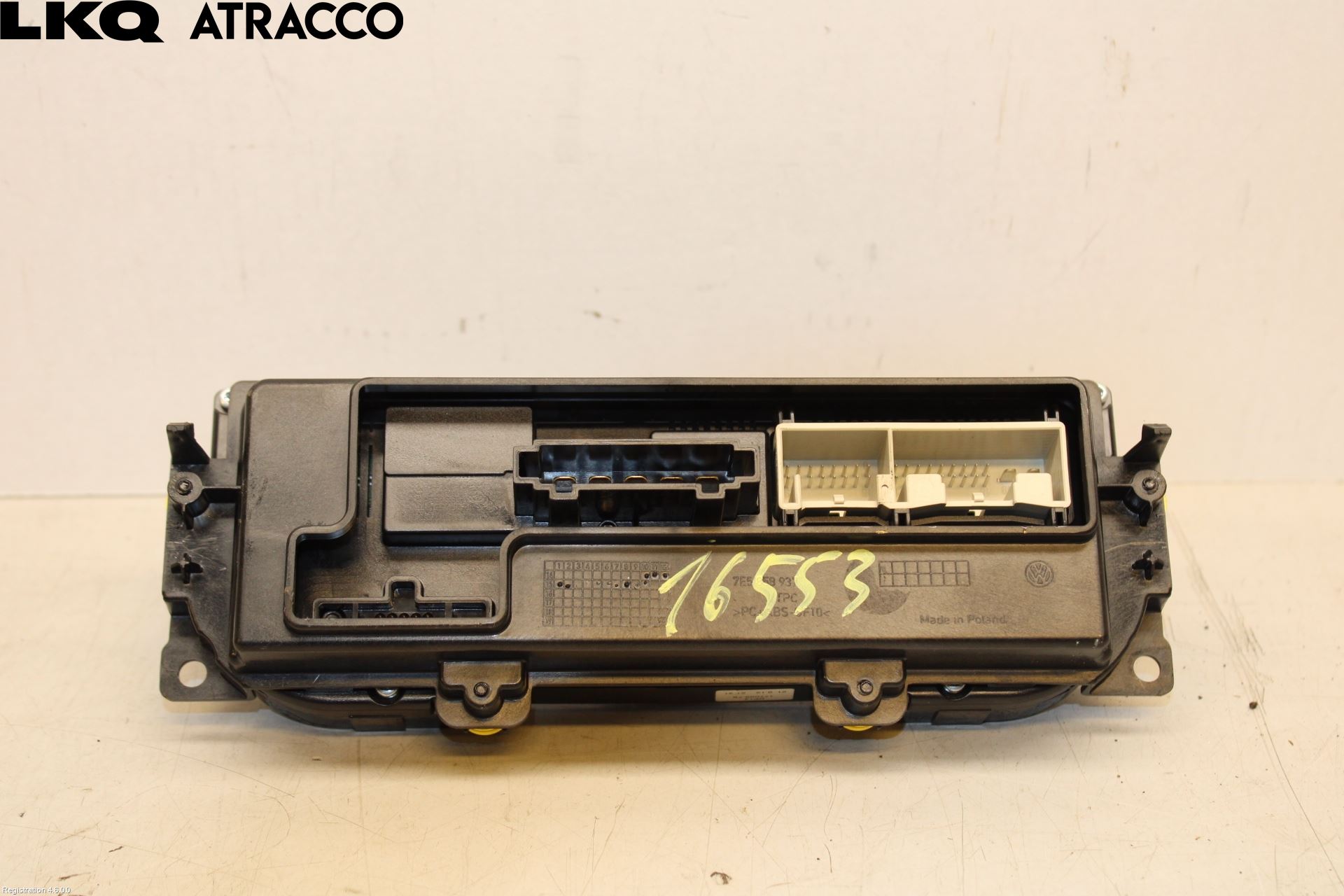 Volkswagen VW TRANSP/CARAVELLE (T6) 16-22 Varme Ac Betjening-Display