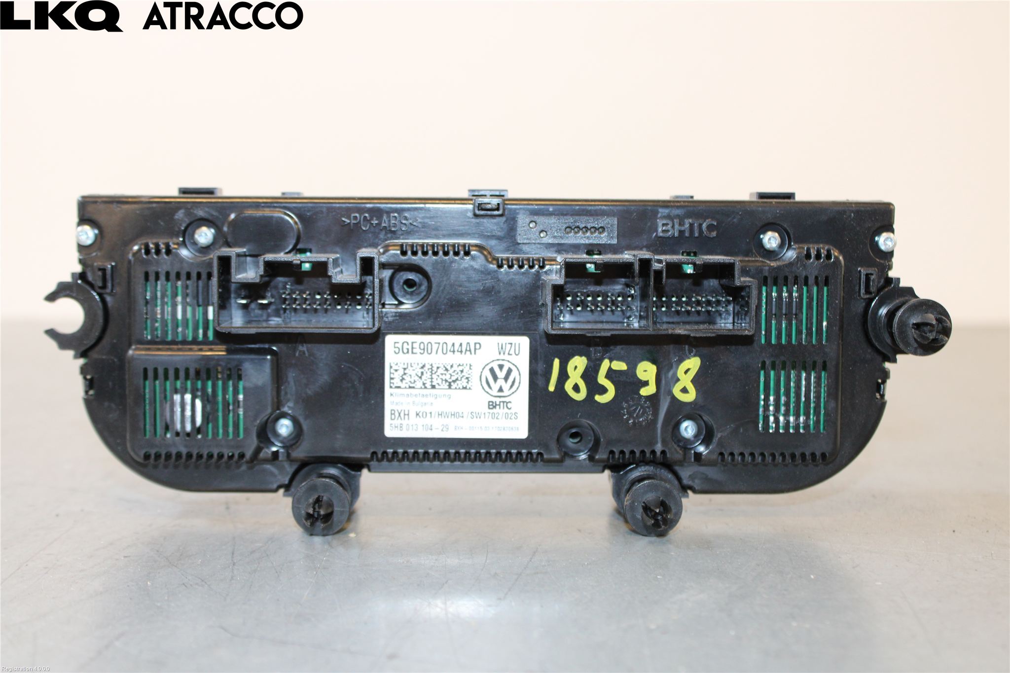 Volkswagen VW GOLF / E-GOLF VII 13-20 Varme Ac Betjening-Display