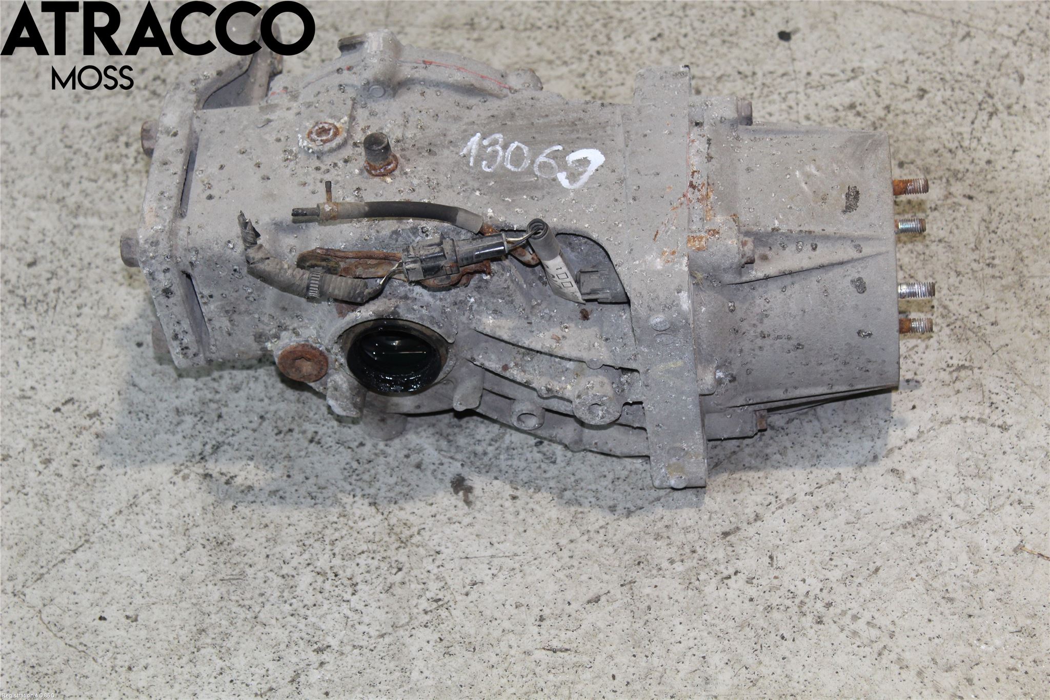 Toyota RAV 4 06-12 Bakaksel Kardang Bak -Diff