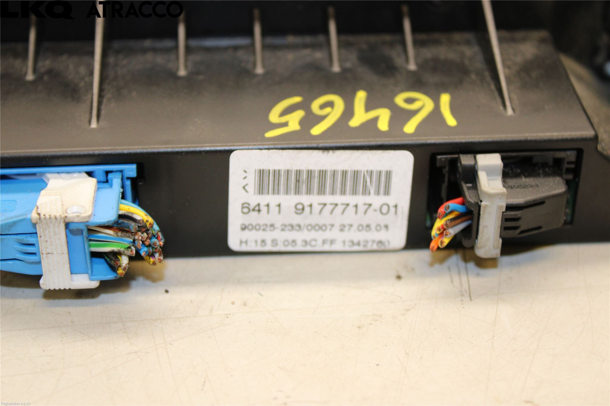 BMW 5 E60/61 Sed/Tou 02-10 Varme Ac Betjening-Display