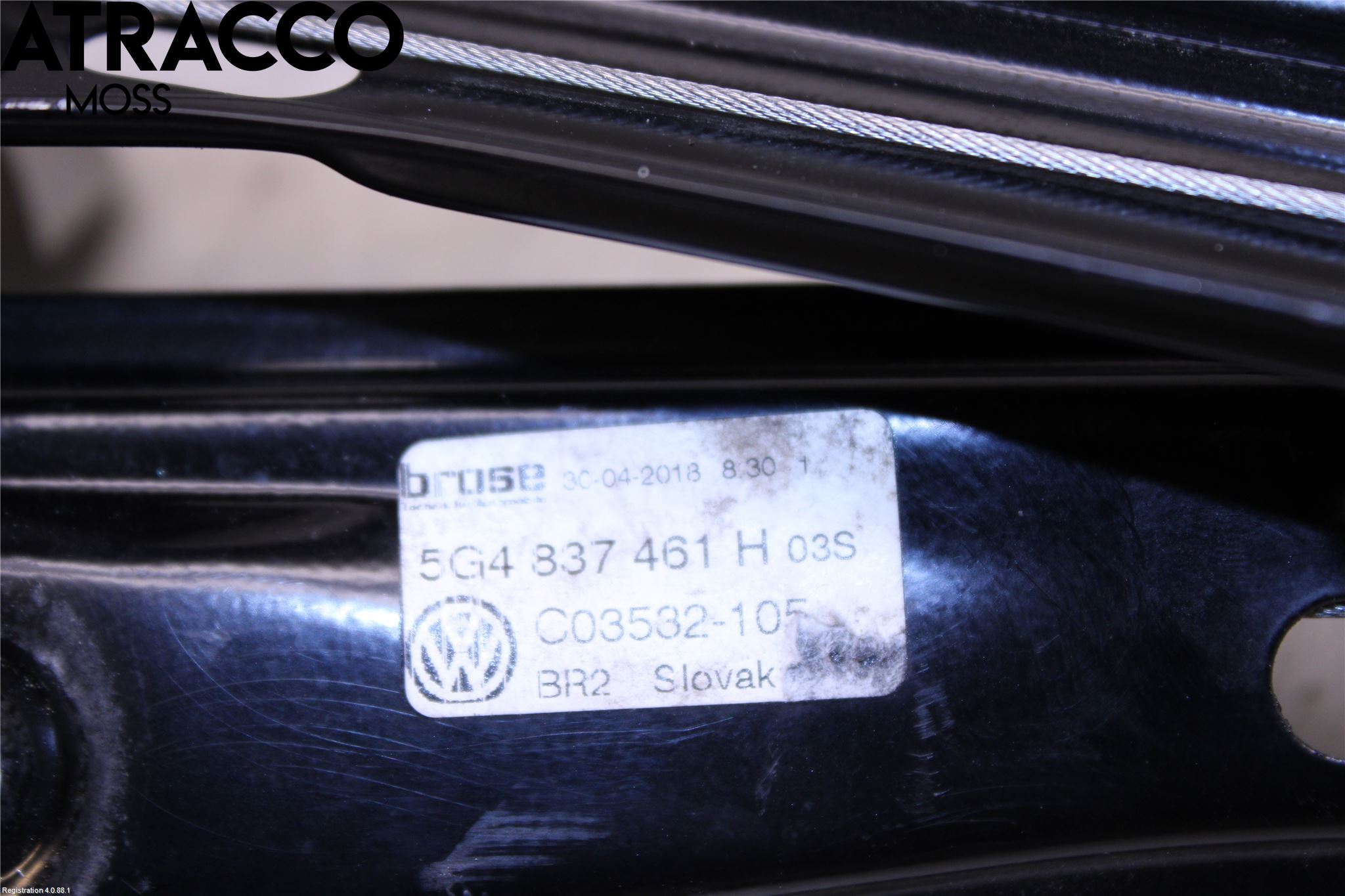 Volkswagen VW GOLF / E-GOLF VII 13-20 Vindusheis El Komp