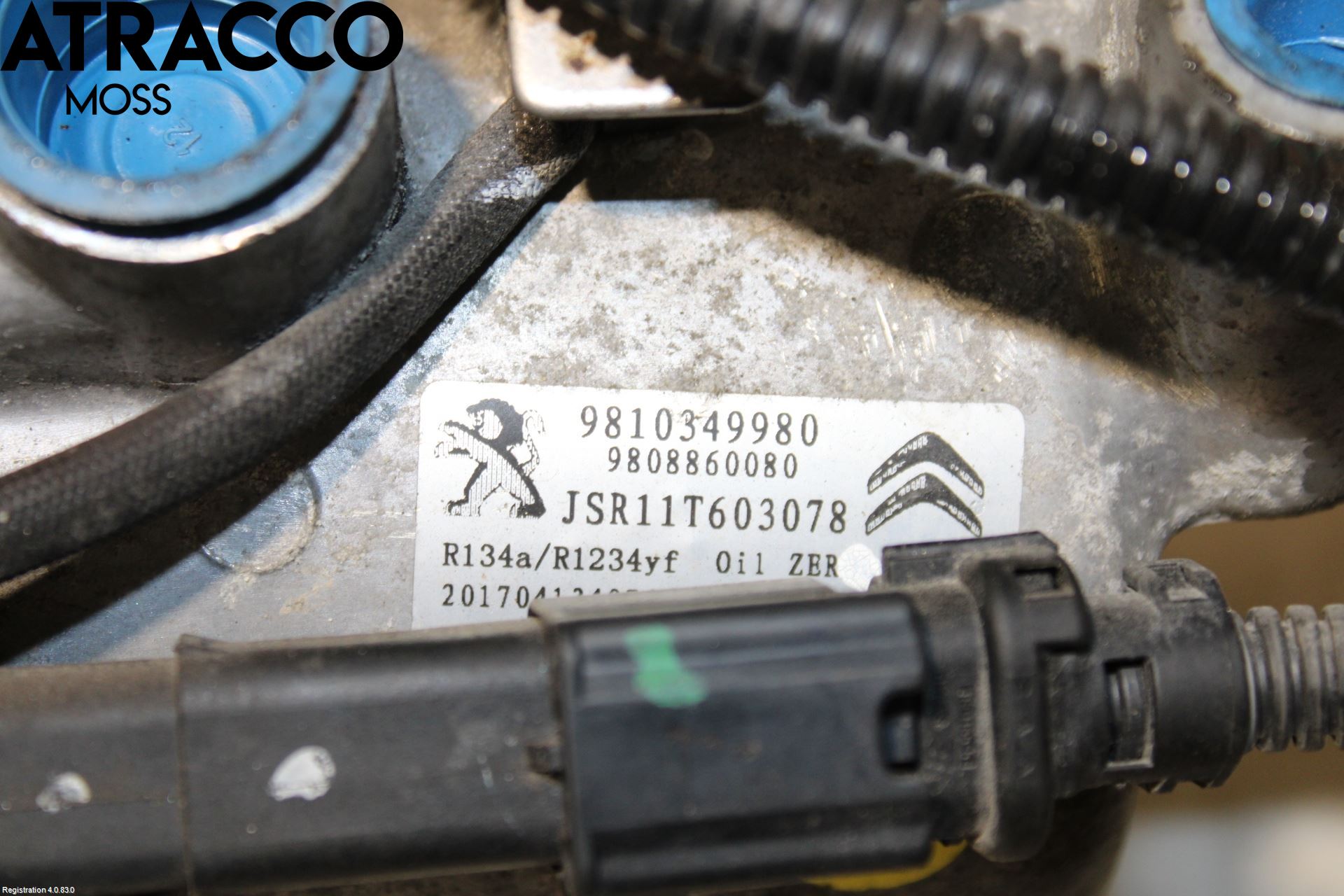 Citroen C3 AIRCROSS 18-23 Varme Ac Kompressor