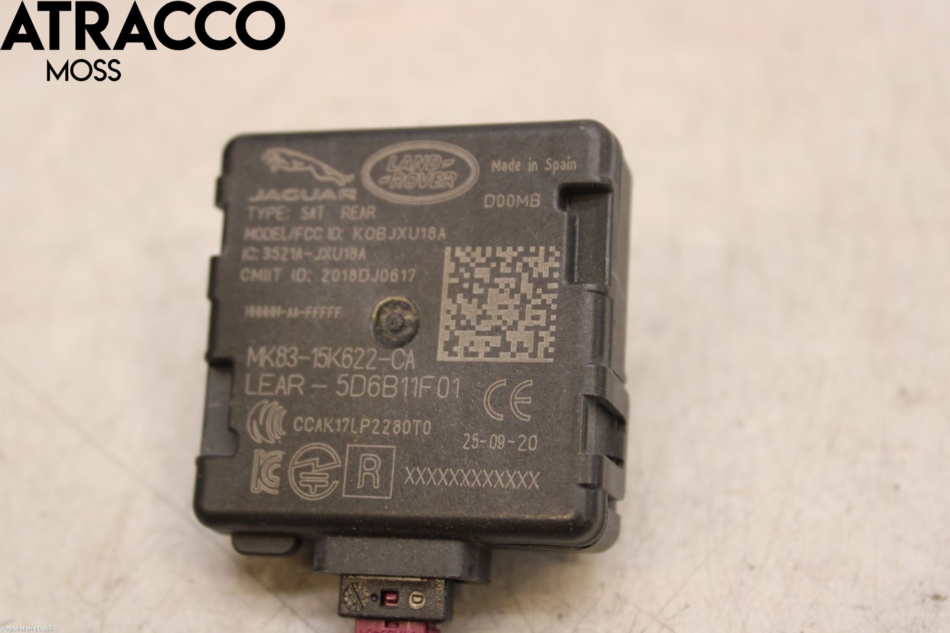 Jaguar I-PACE 18- Sensor Øvrig