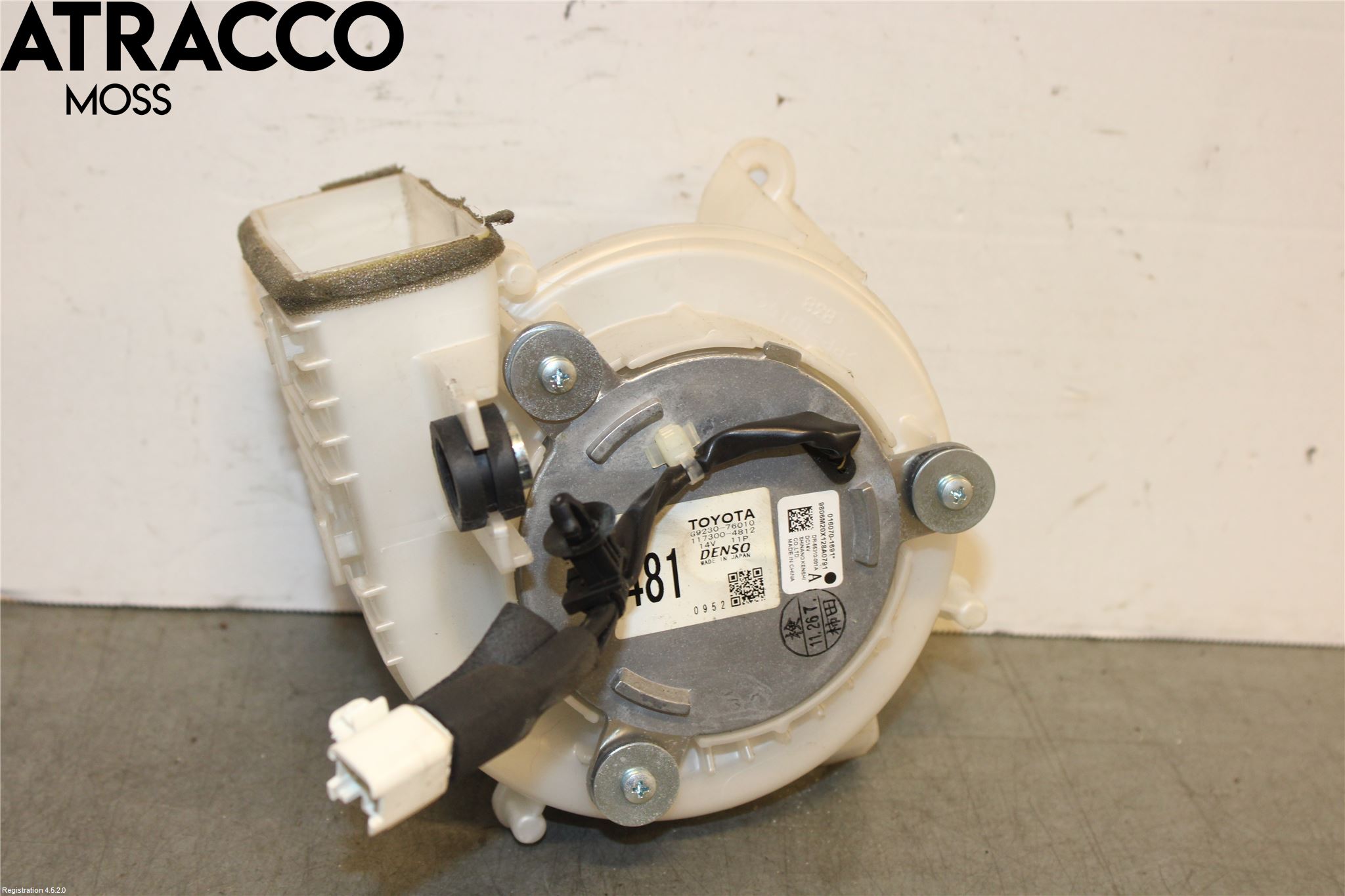 Toyota PRIUS ZVW30 09-20 Varmeapparat Viftemotor