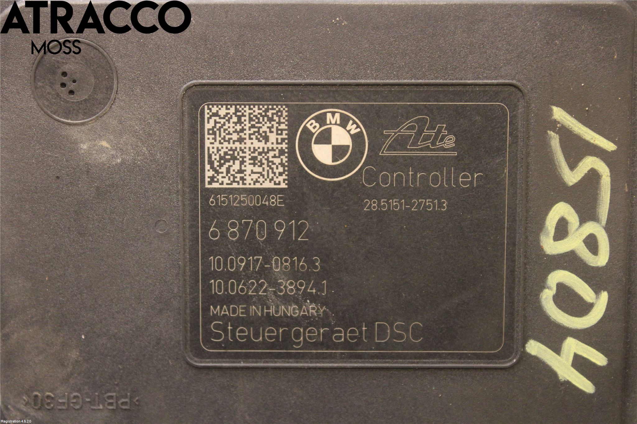 BMW 3 F30/F31/F80 12-19 Abs Hydraulikkaggregat