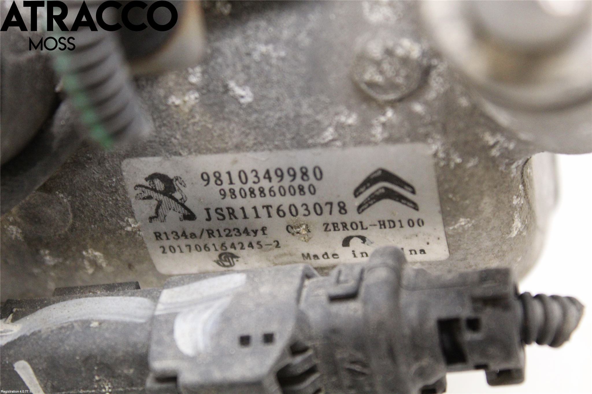 Citroen JUMPY/E-JUMPY 16- Varme Ac Kompressor