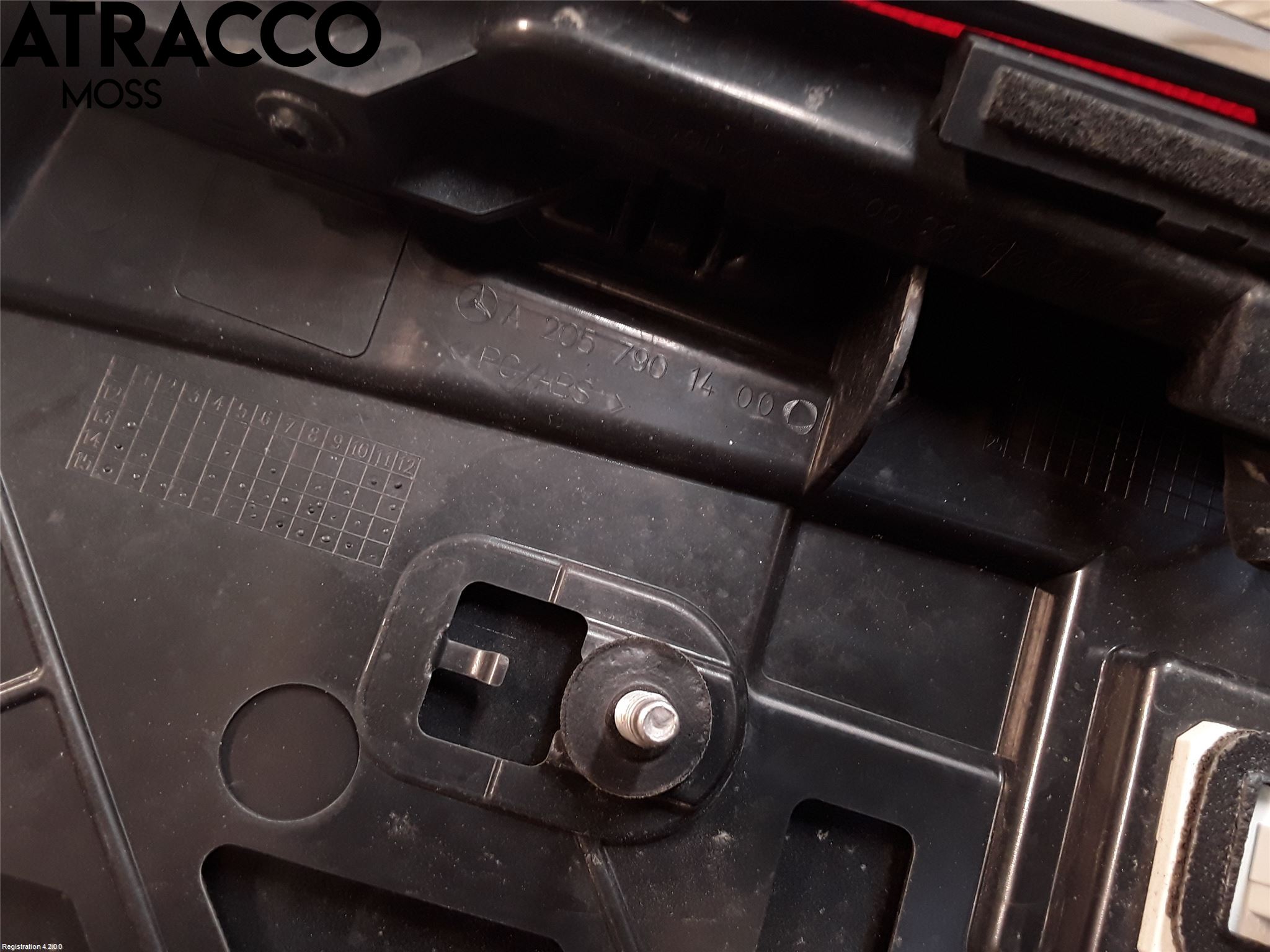 Mercedes-Benz MB C-KLASS (W205) 14-21 Spoiler Bakluke