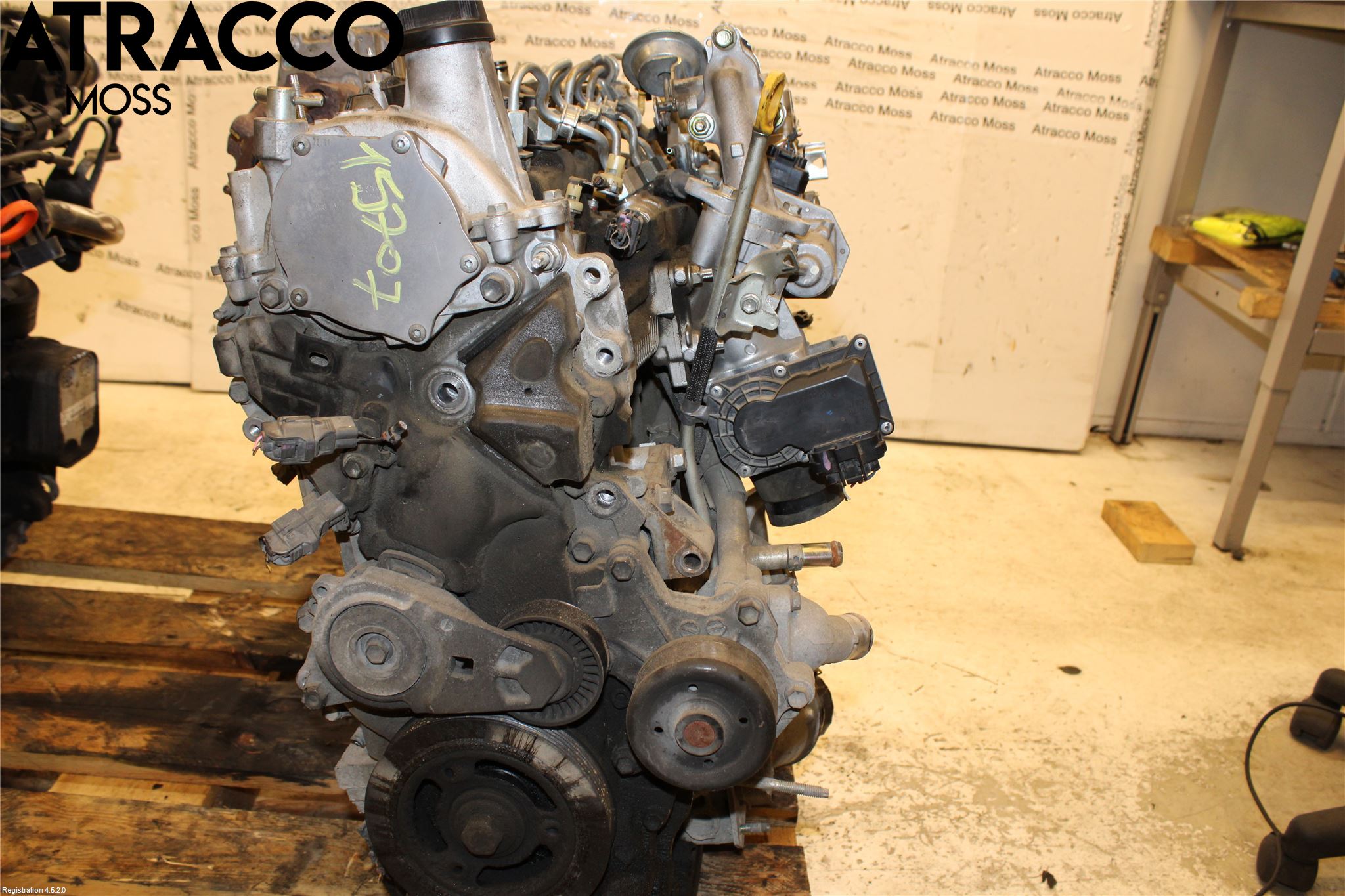 Toyota YARIS XP90 06-11 Motor Diesel