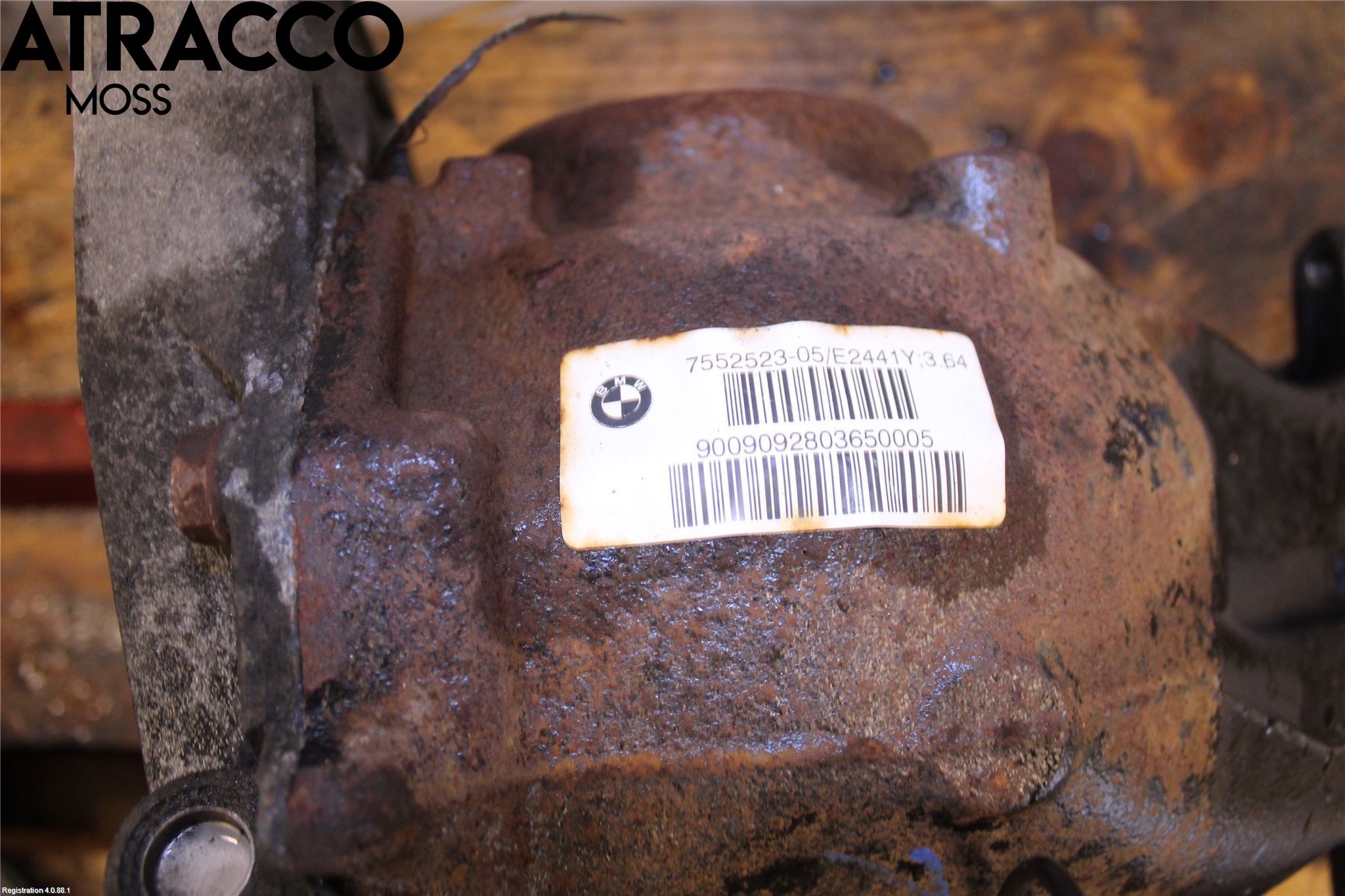 BMW X5 E70 07-13 Bakaksel Kardang Bak -Diff
