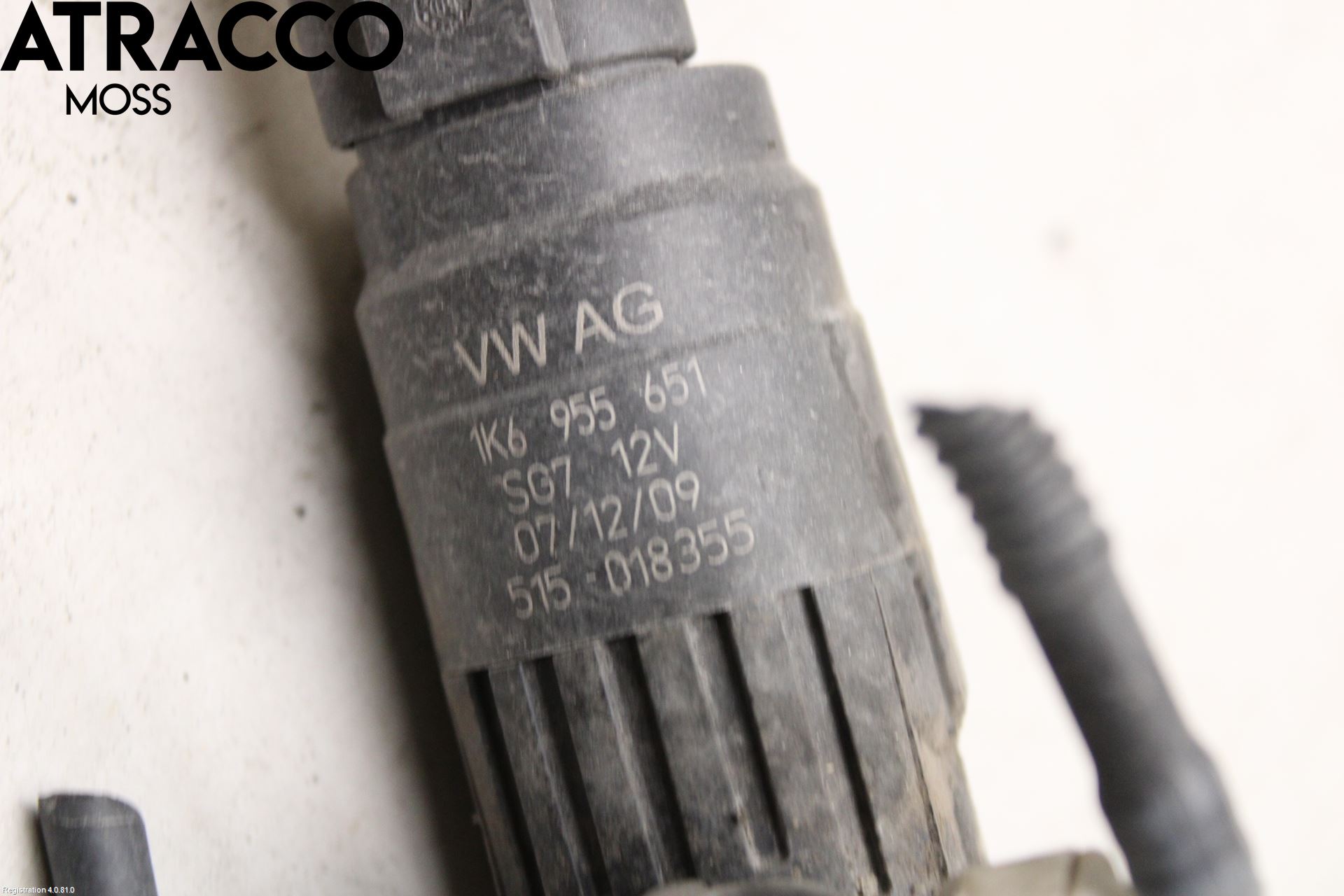 Volkswagen VW GOLF VI 09-13 Spylerpumpe Frontrute