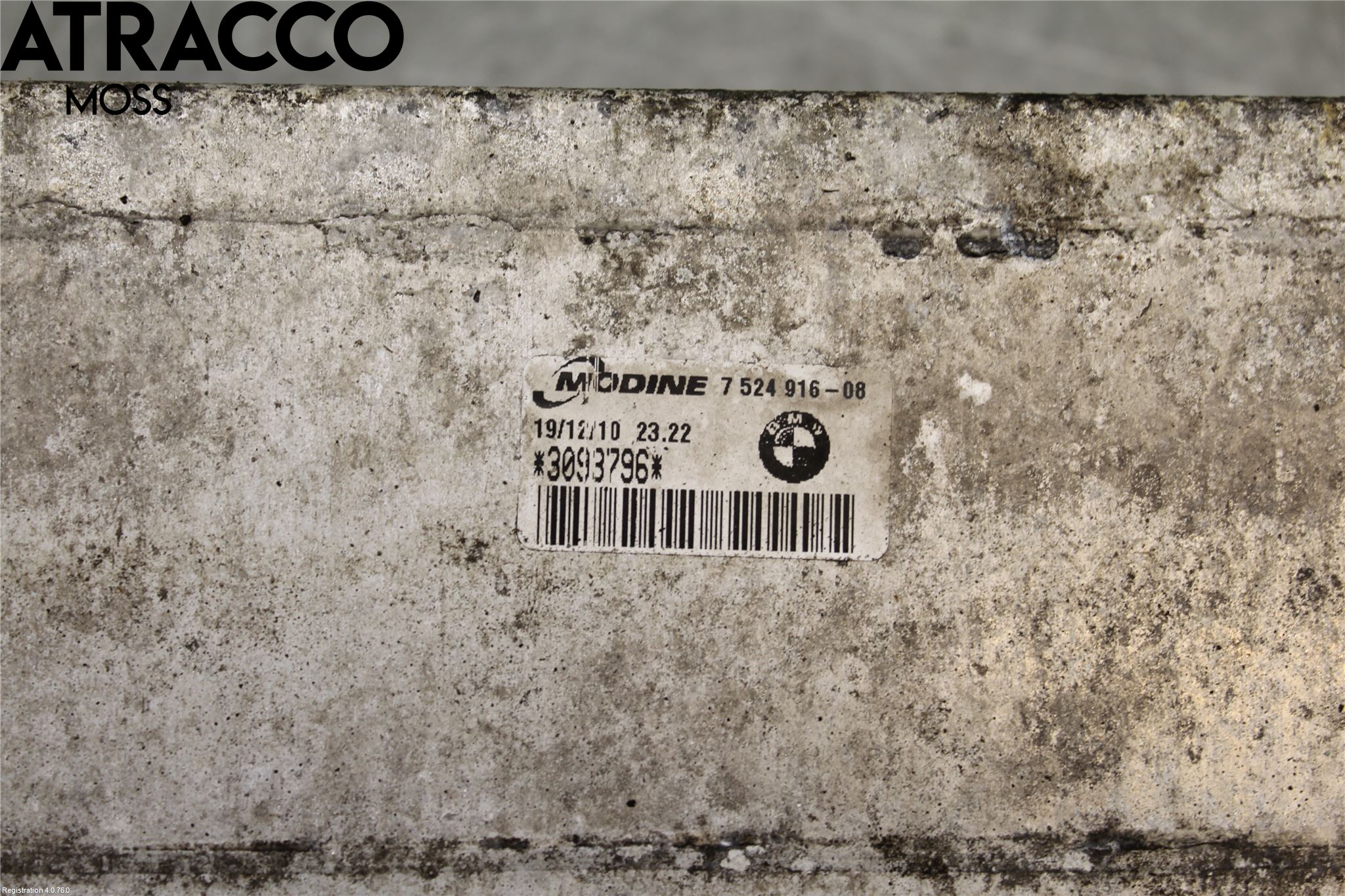 BMW X1 E84 10-15 Intercooler Radiator