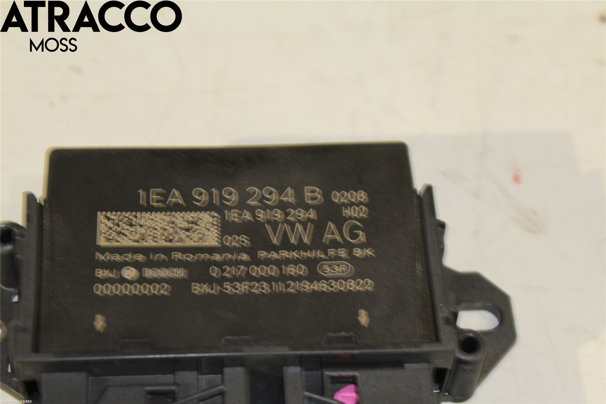 Audi Q4 E-TRON FZ 22- Styreenhet Parkering