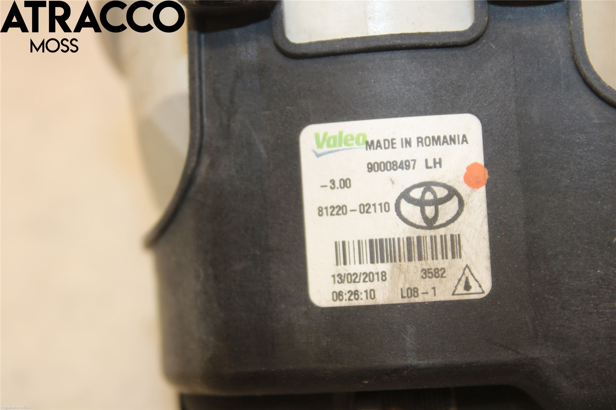 Toyota C-HR 16-23 Frontlykt-Kurve-Tåkelys